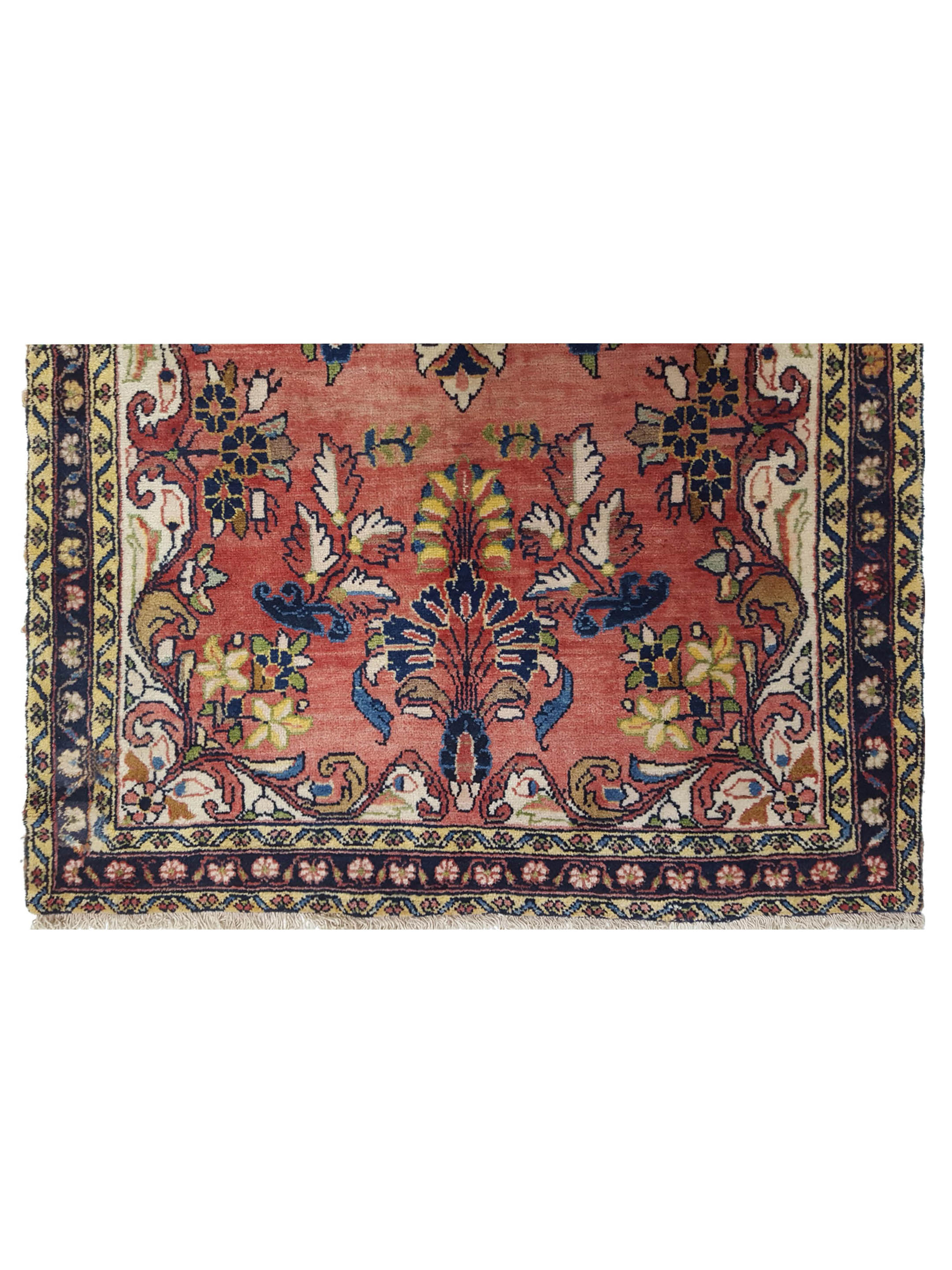 Antique Mahal Coral 4x9 - Image 4 of 6