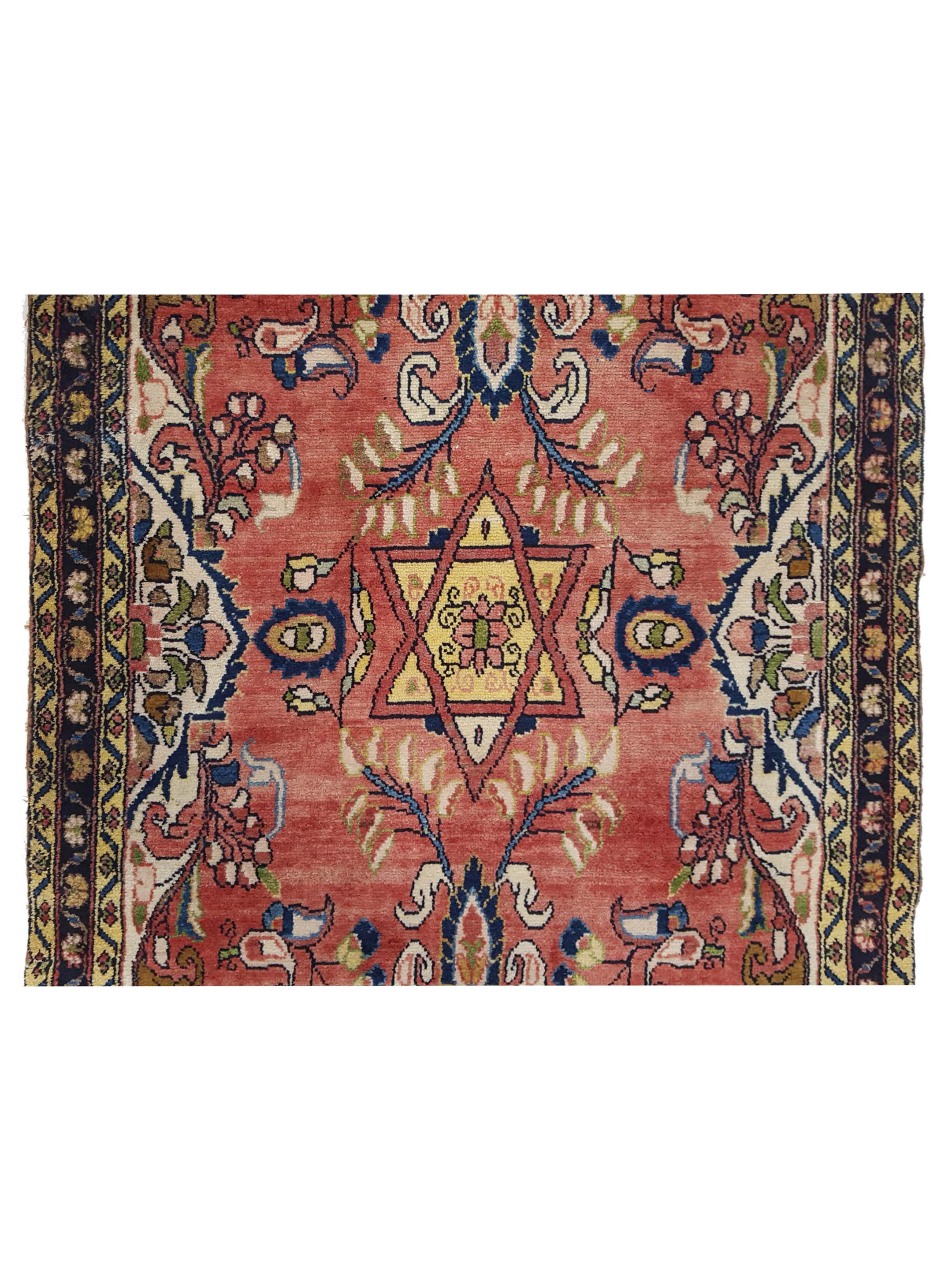 Antique Mahal Coral 4x9 - Image 5 of 6