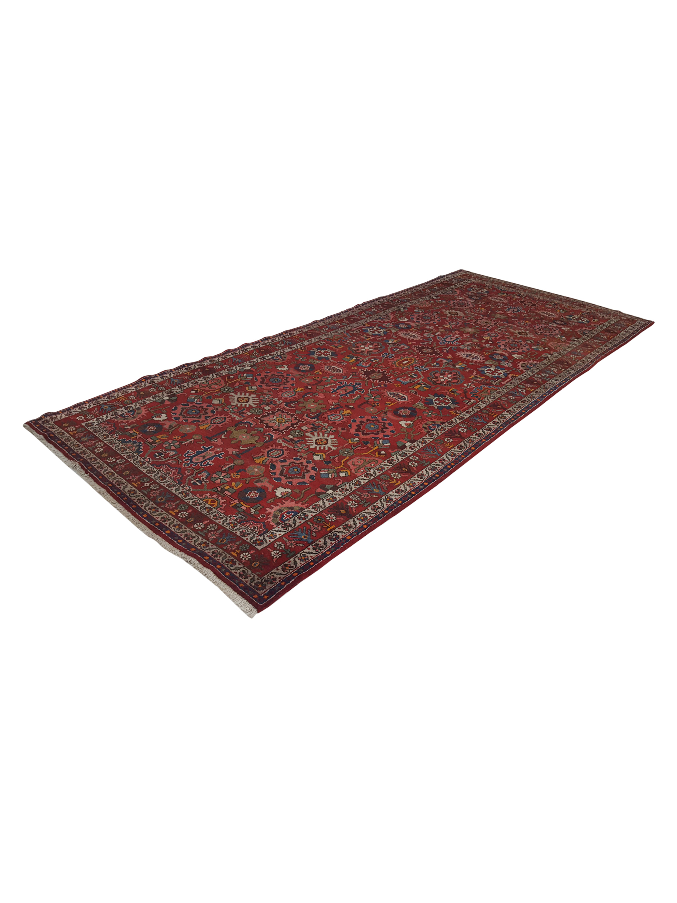 Antique Malayer Burgundy 5x12 - Image 6 of 6