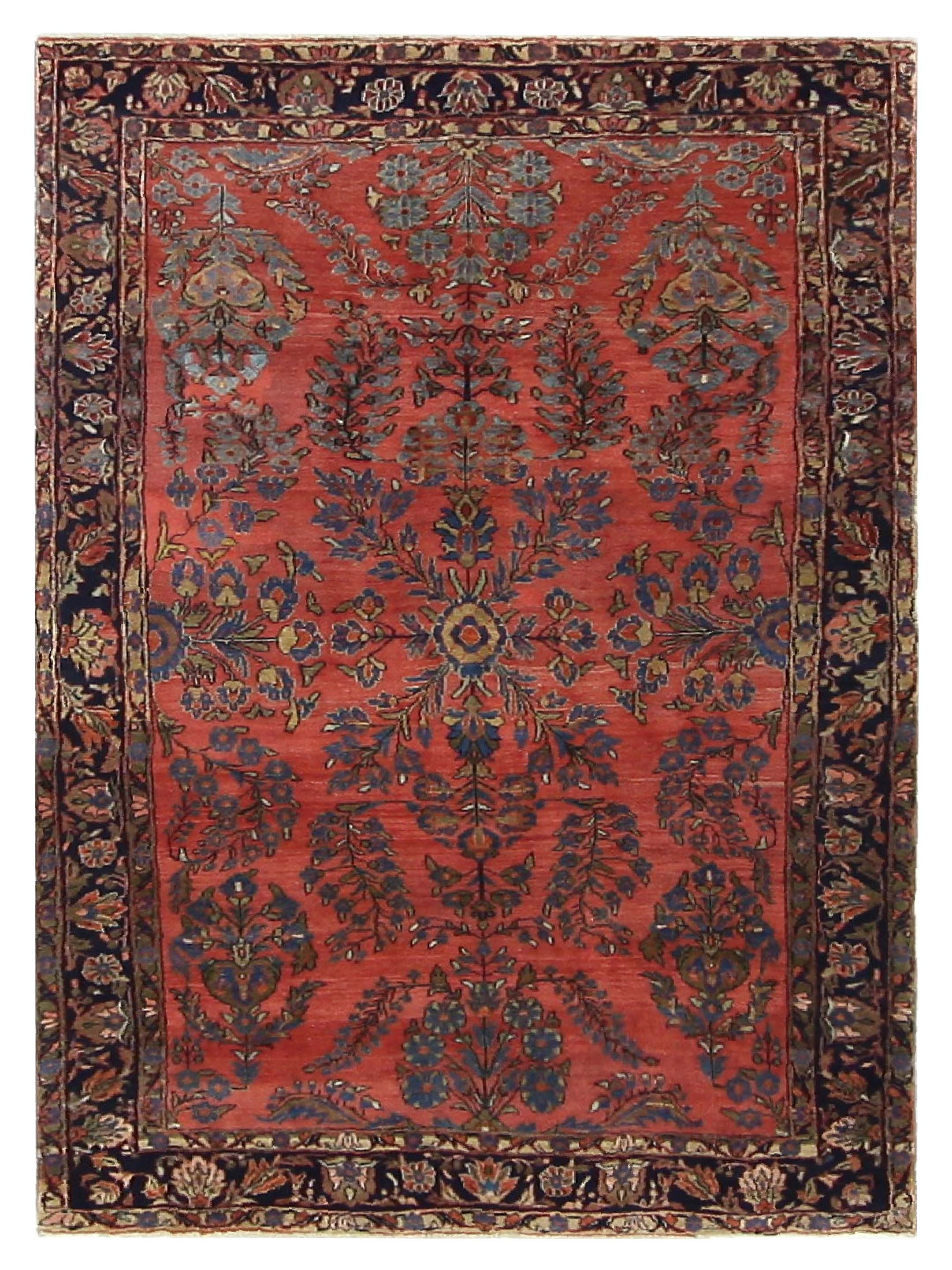 Antique Mahal Rust 5x7