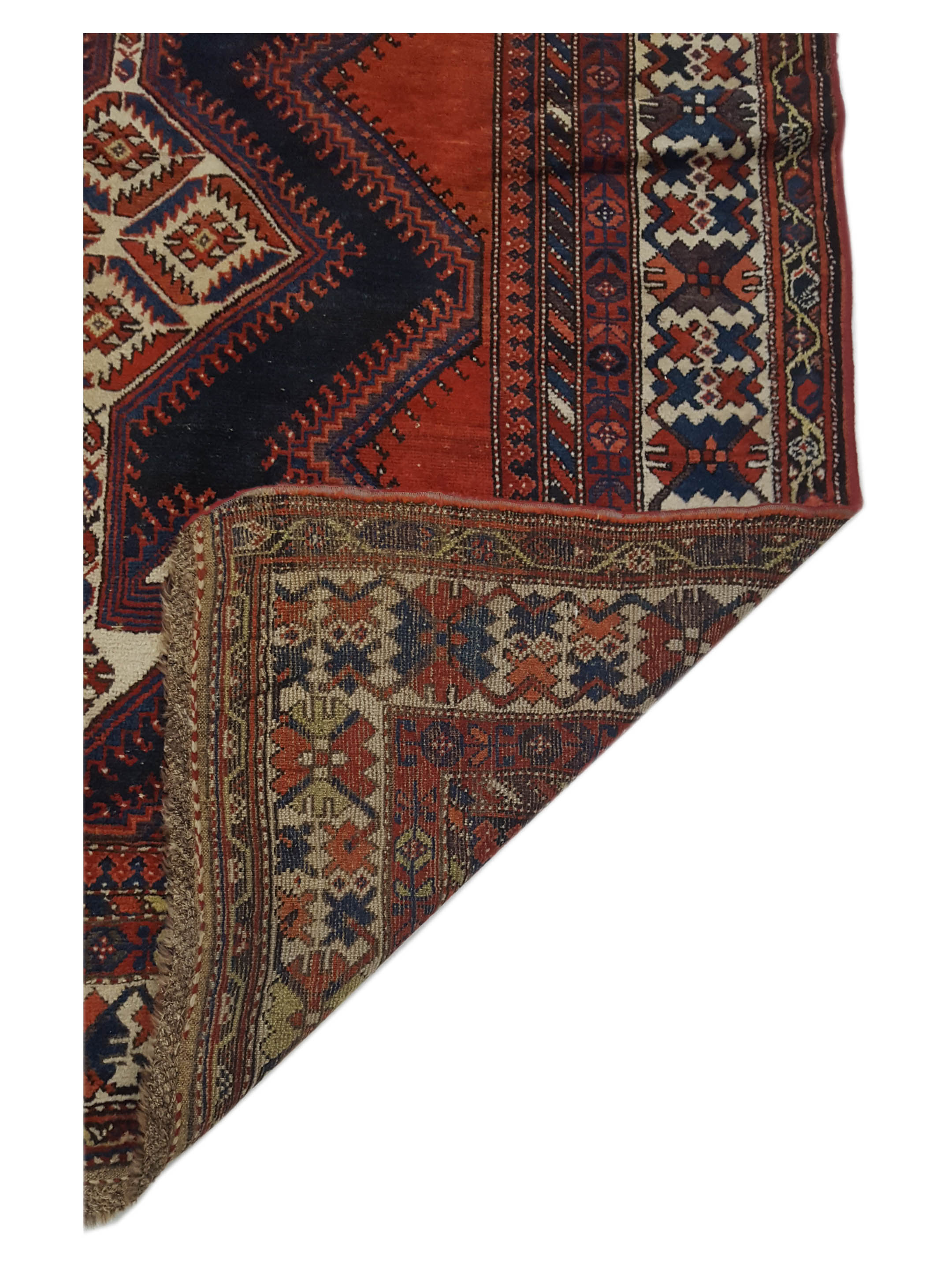 Antique Kurd Rust 5x9 - Image 3 of 7