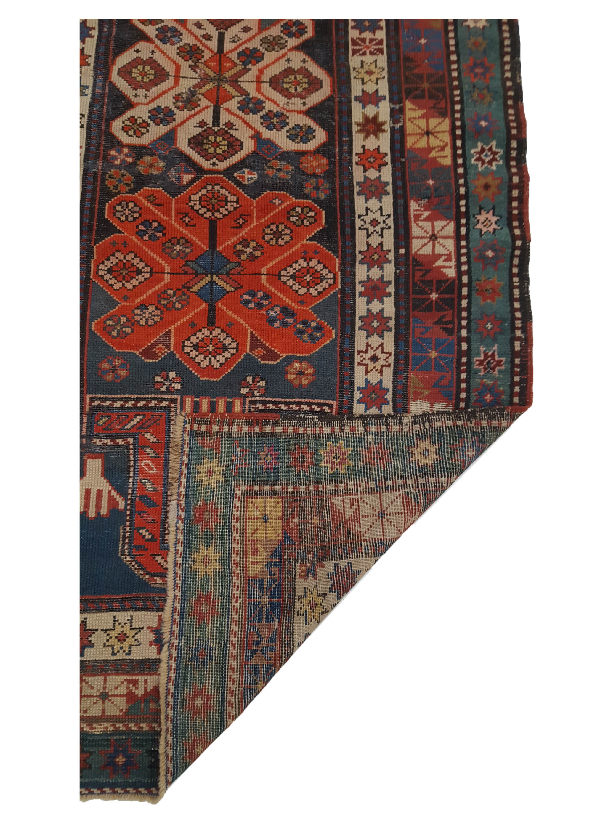 Antique Karabagh Brown 3x5 - Image 3 of 6