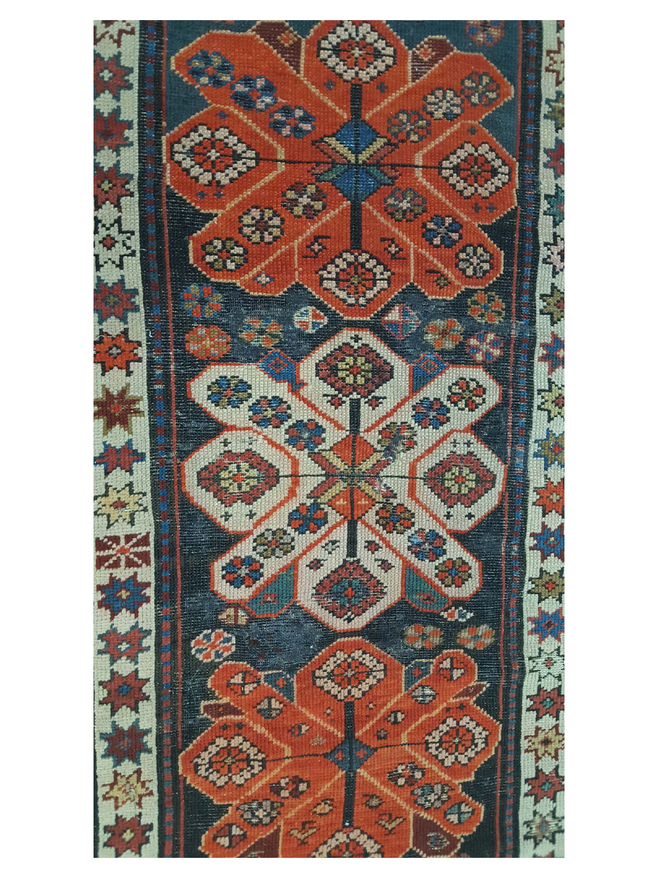 Antique Karabagh Brown 3x5 - Image 5 of 6