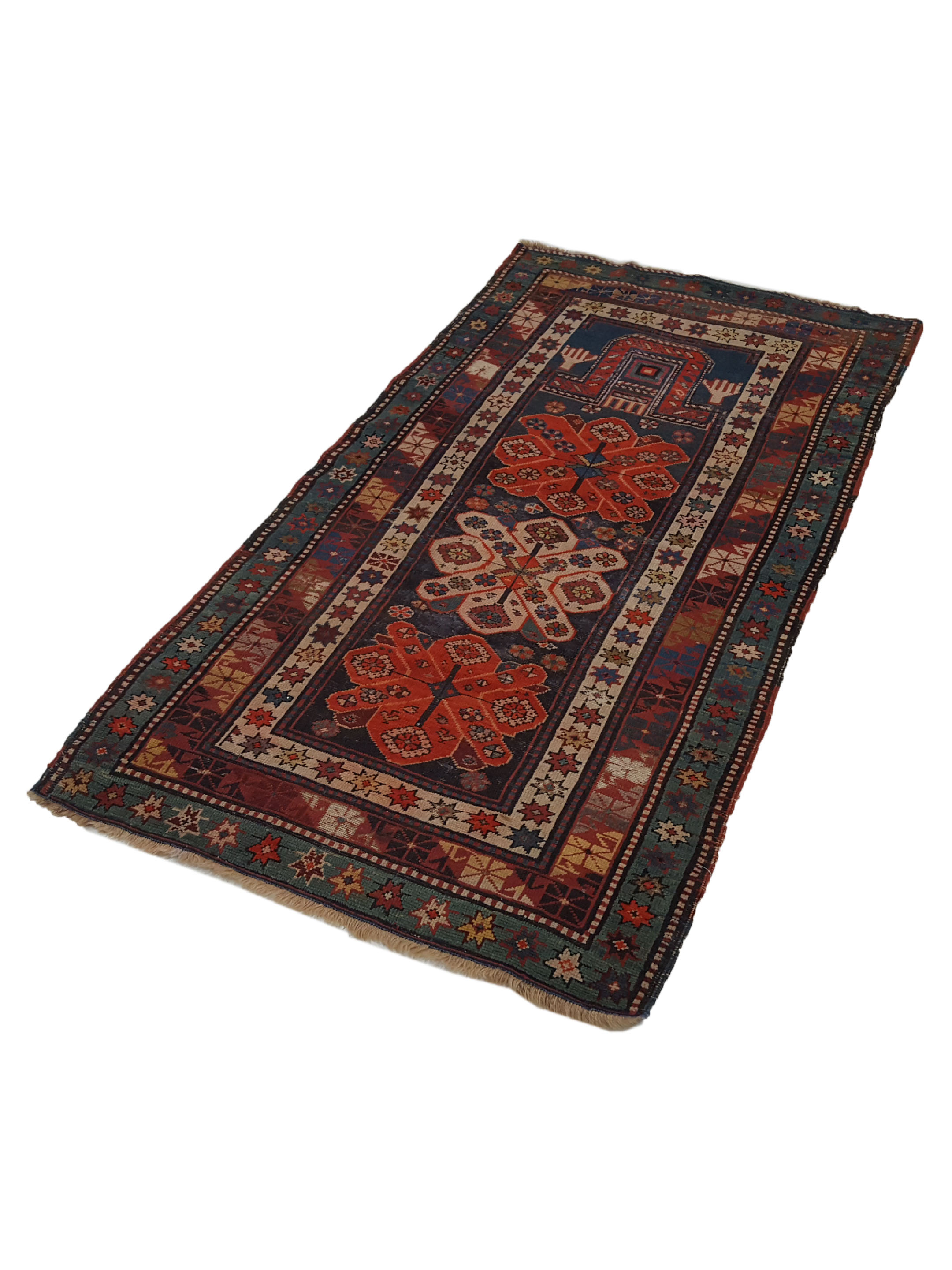 Antique Karabagh Brown 3x5 - Image 6 of 6