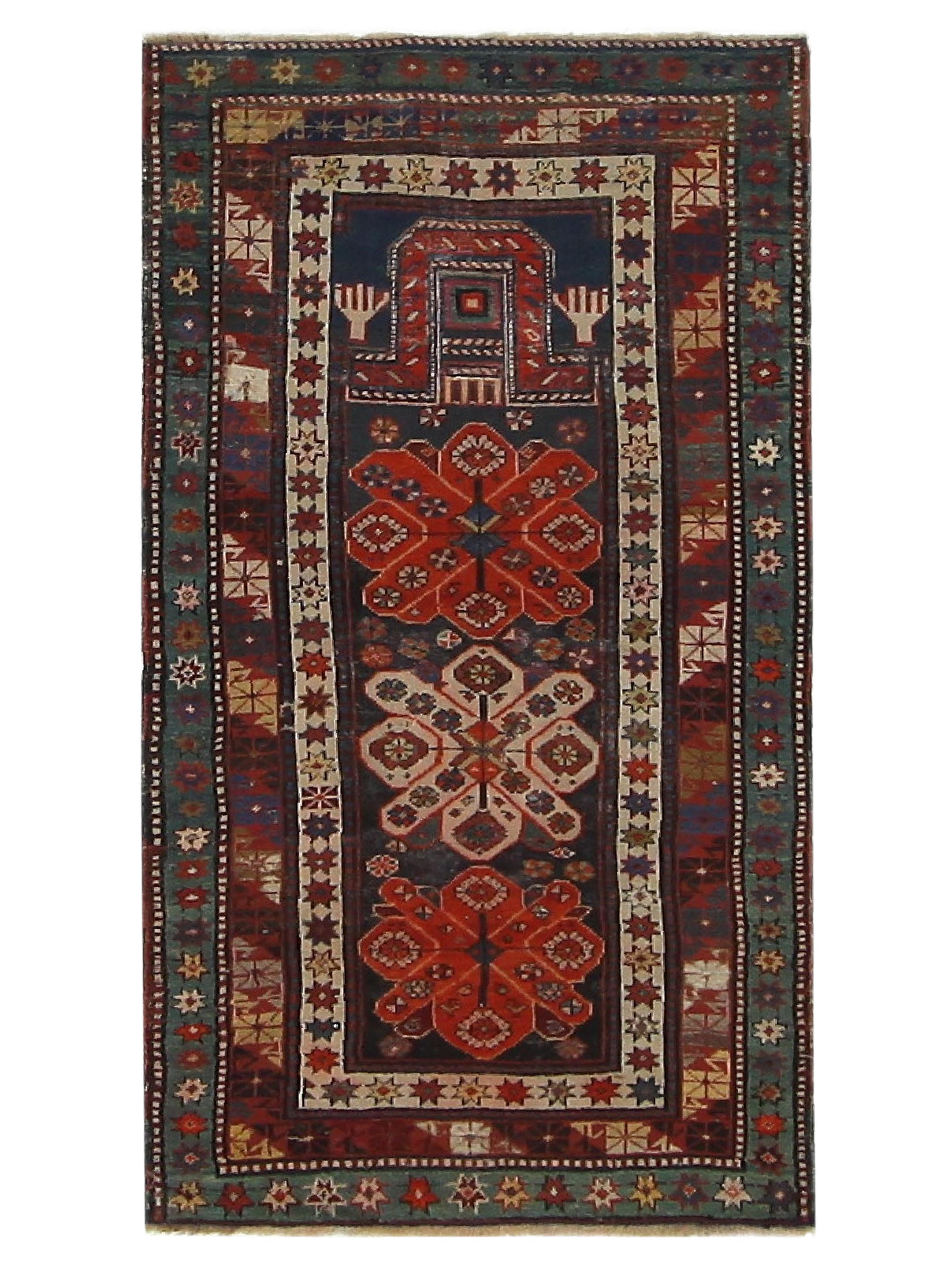 Antique Karabagh Brown 3x5