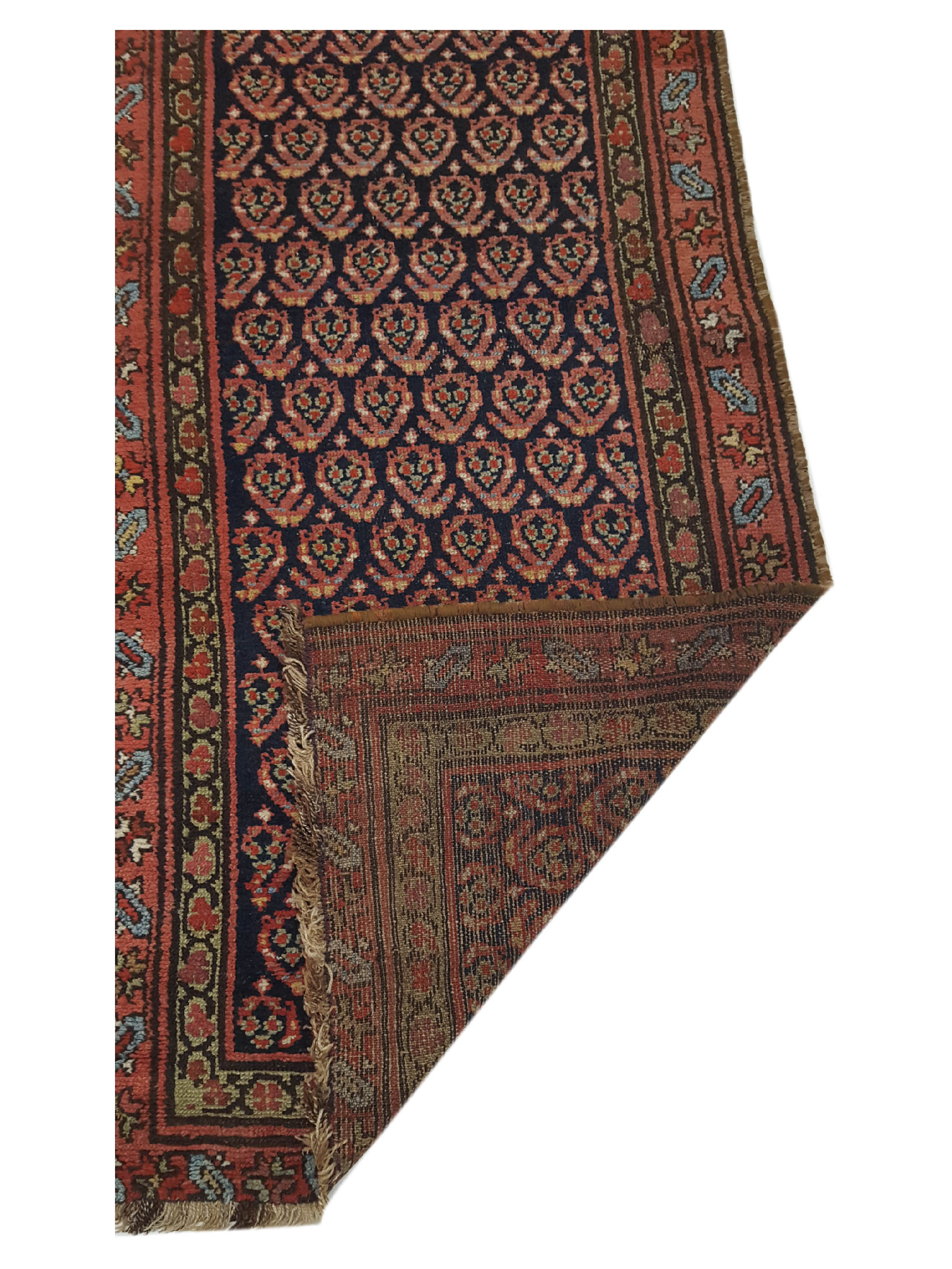 Antique Malayer Indigo 3x16 - Image 3 of 6