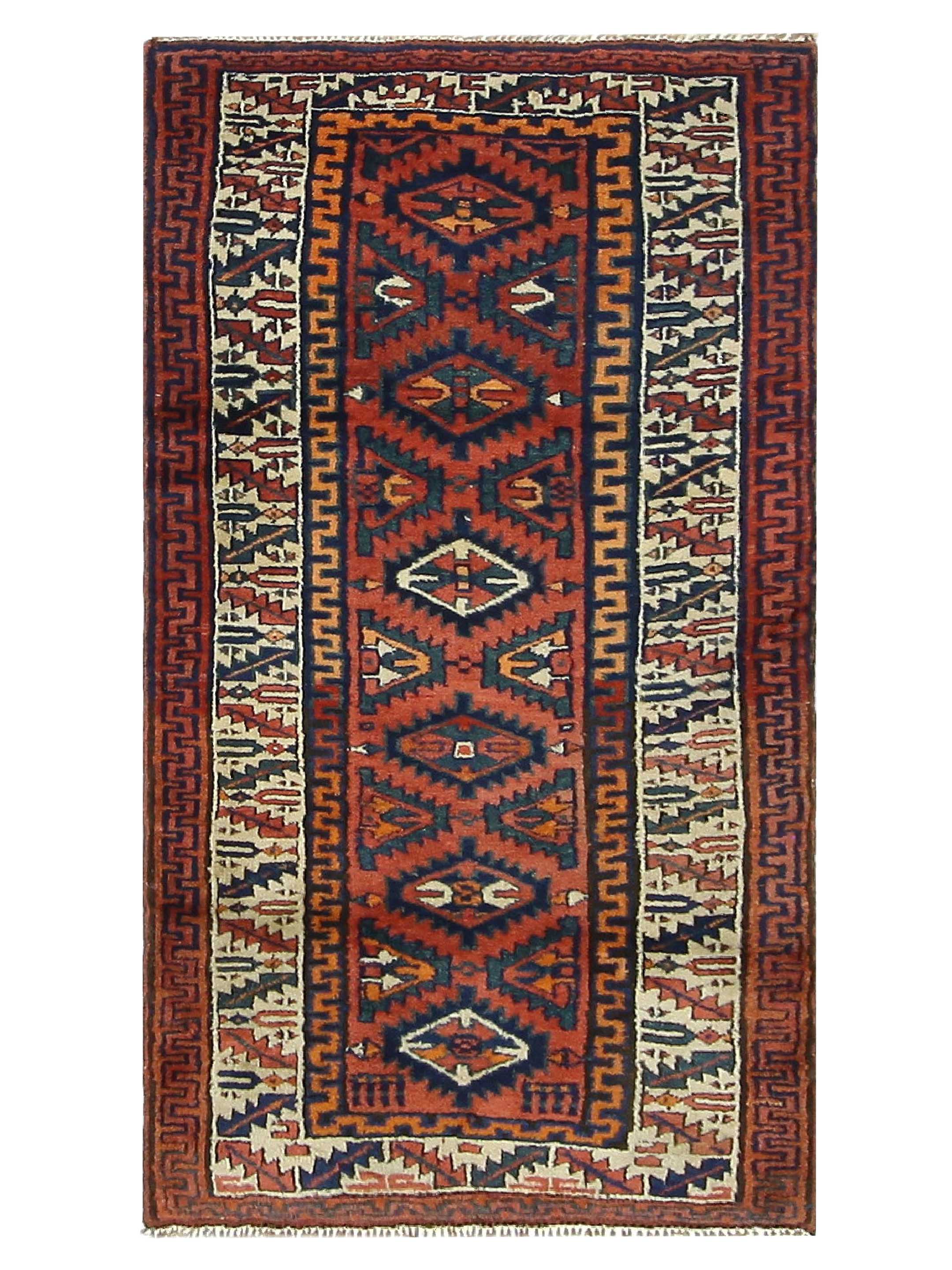 Antique Bakhtiyari Brick 4x7