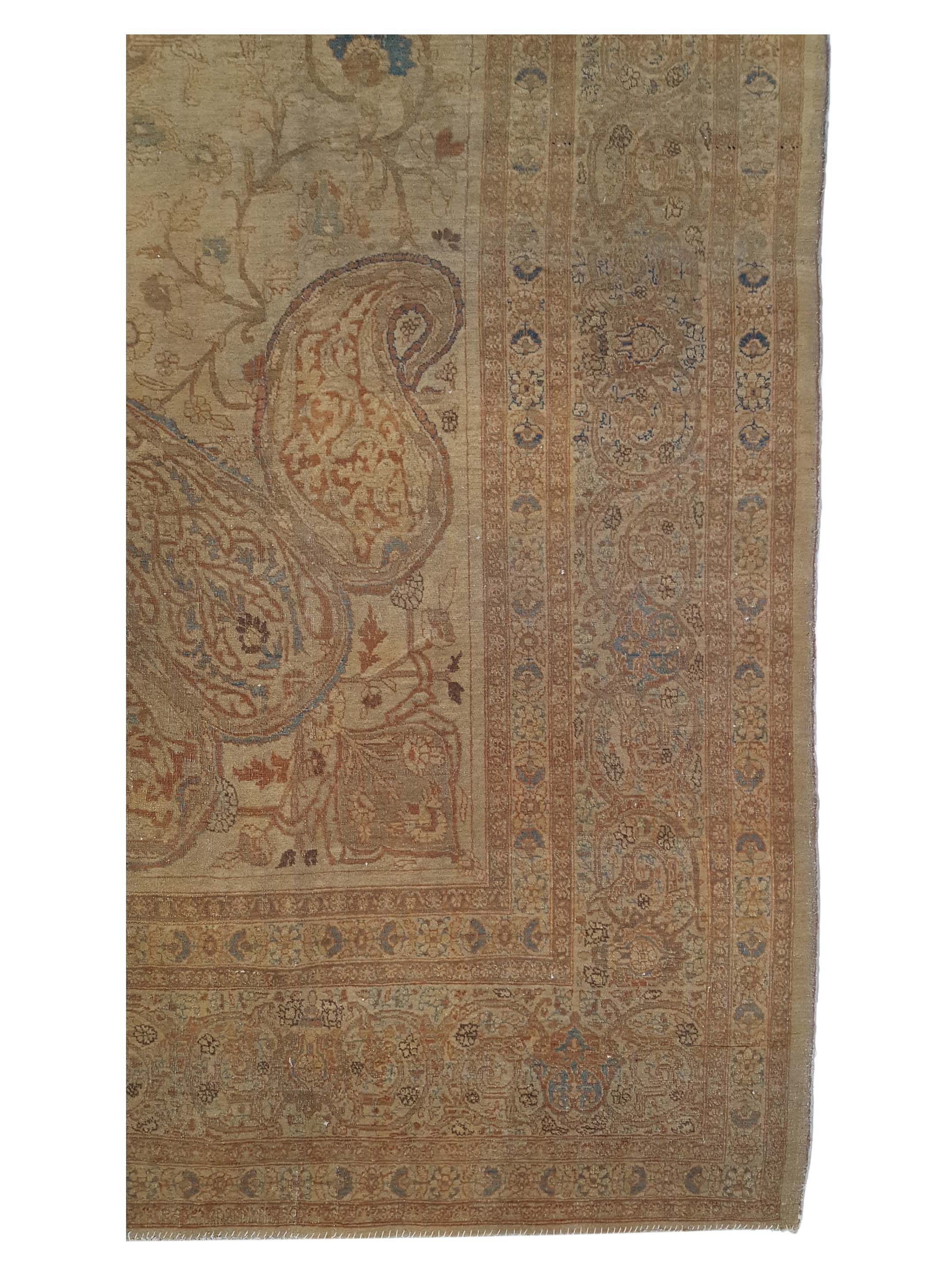Antique Haji Jalili Gold 8x10 - Image 4 of 7