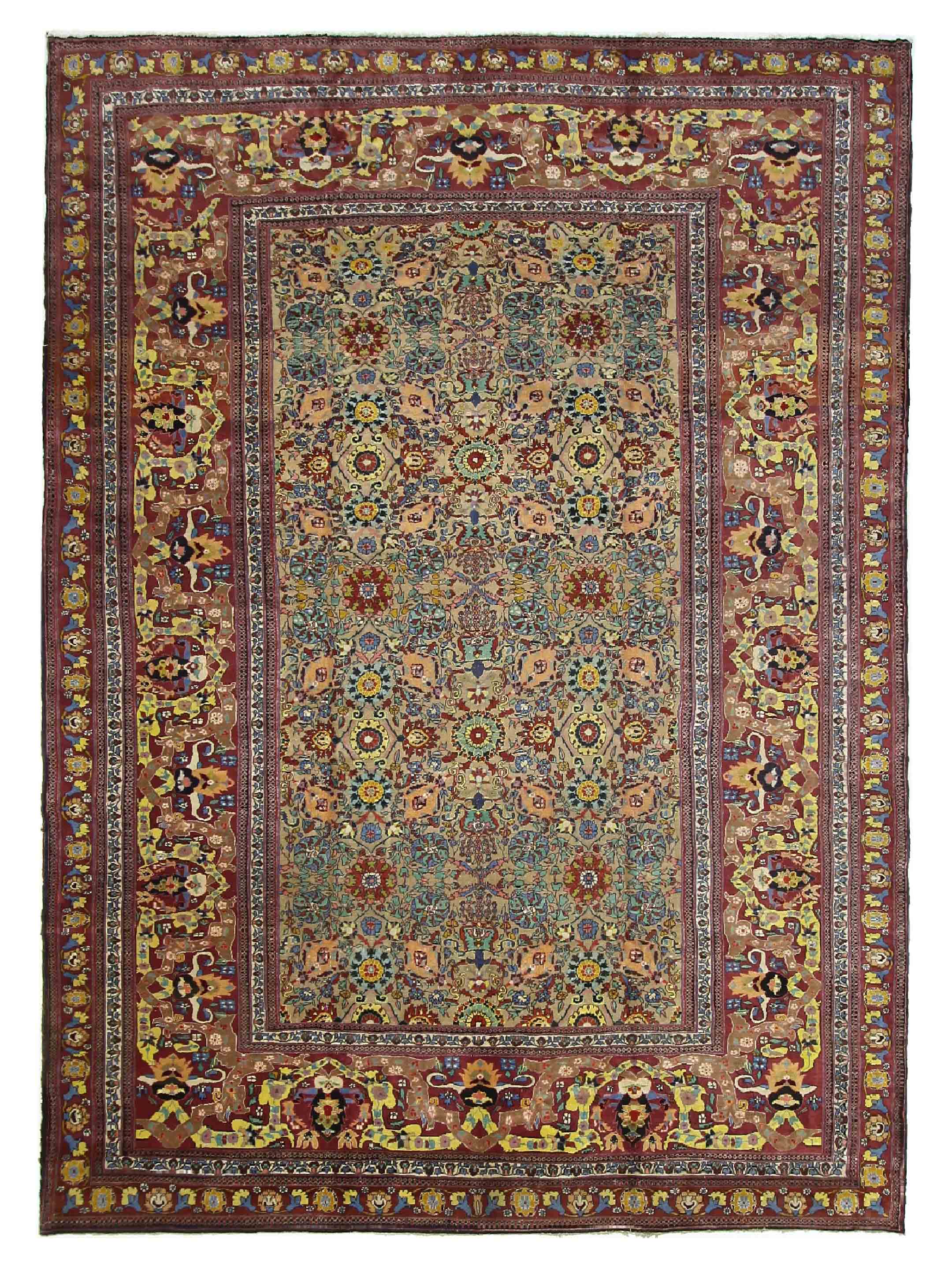 Antique Agra Multi 11x15