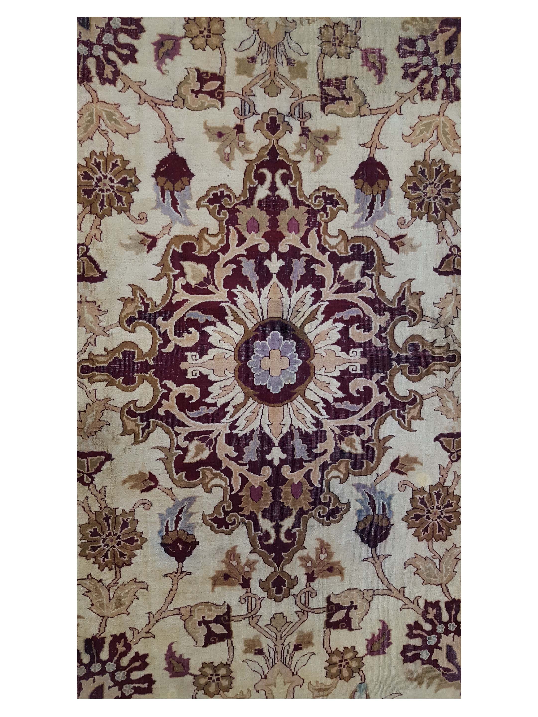 Antique Agra Gold 10x13 - Image 5 of 6