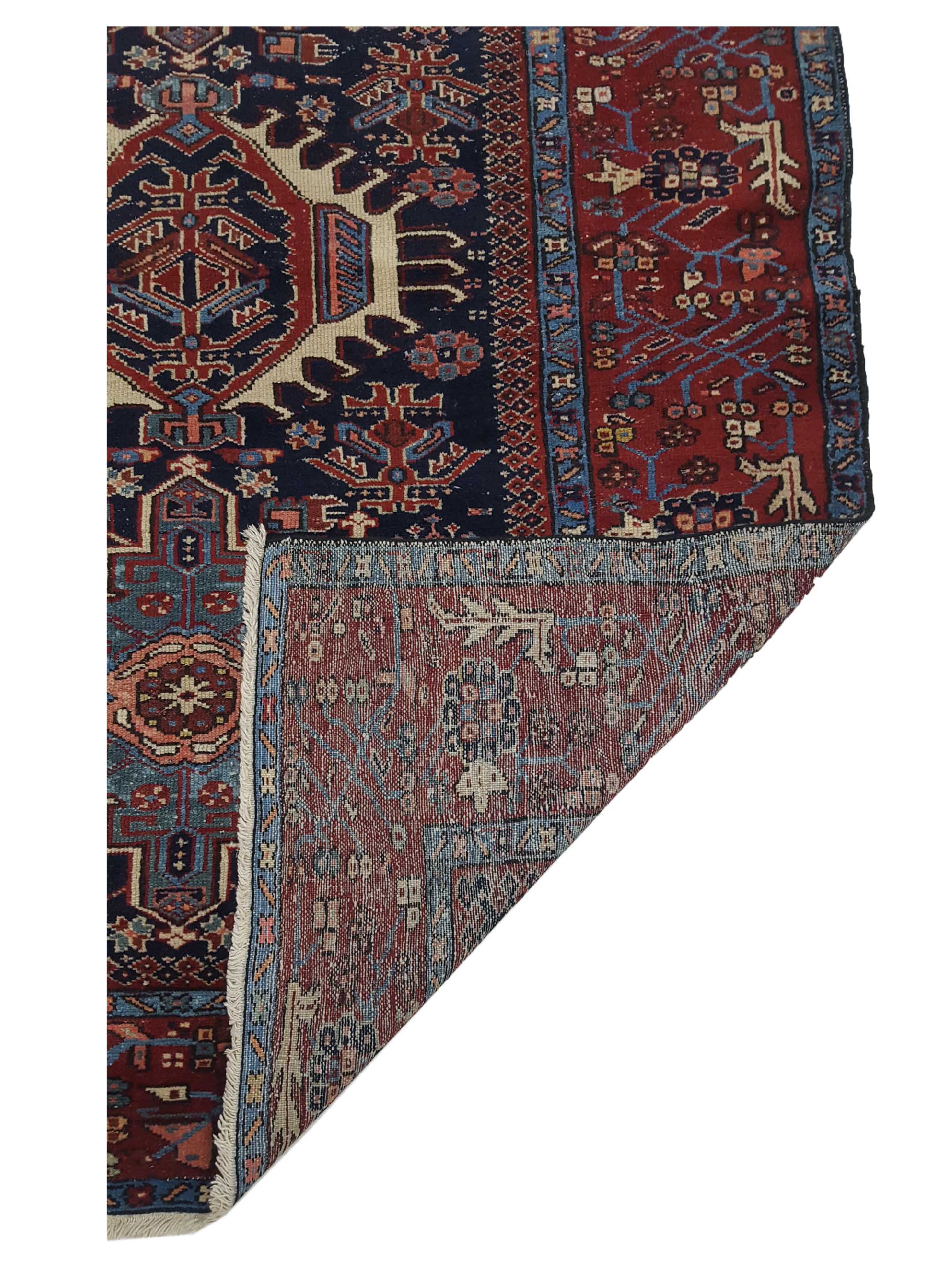 Antique Karajah Indigo 5x7 - Image 3 of 6