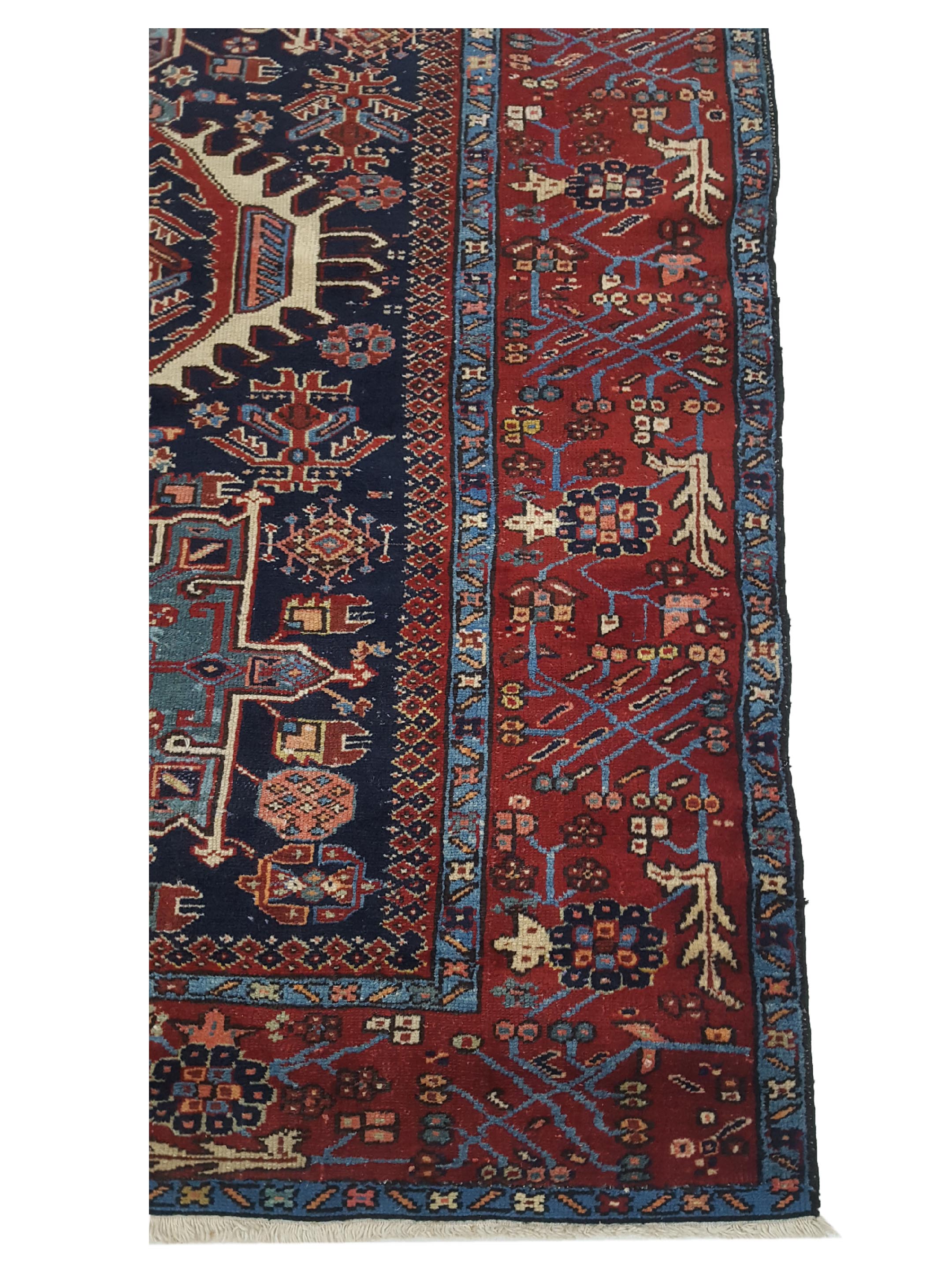 Antique Karajah Indigo 5x7 - Image 4 of 6