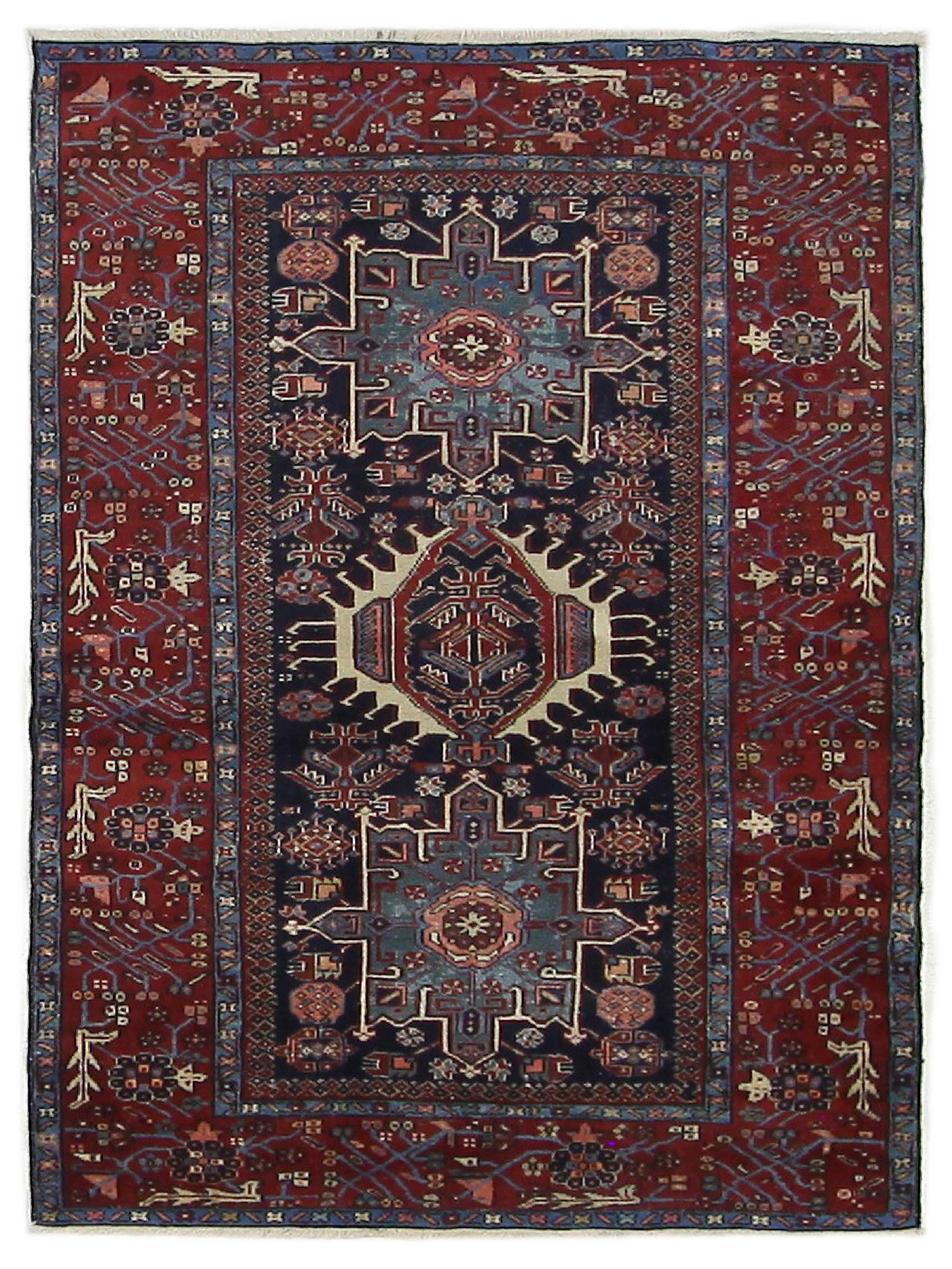 Antique Karajah Indigo 5x7