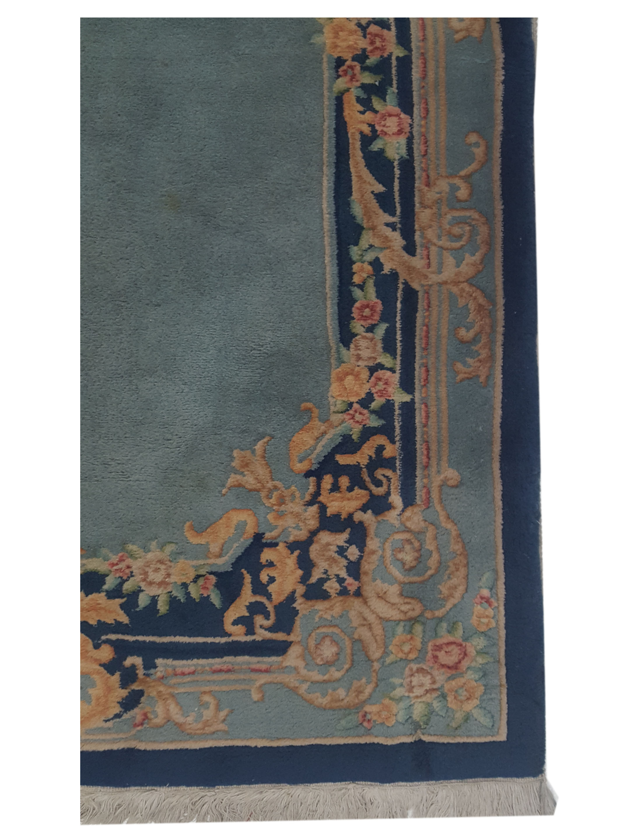 Antique Art Deco Blue 5x16 - Image 5 of 7
