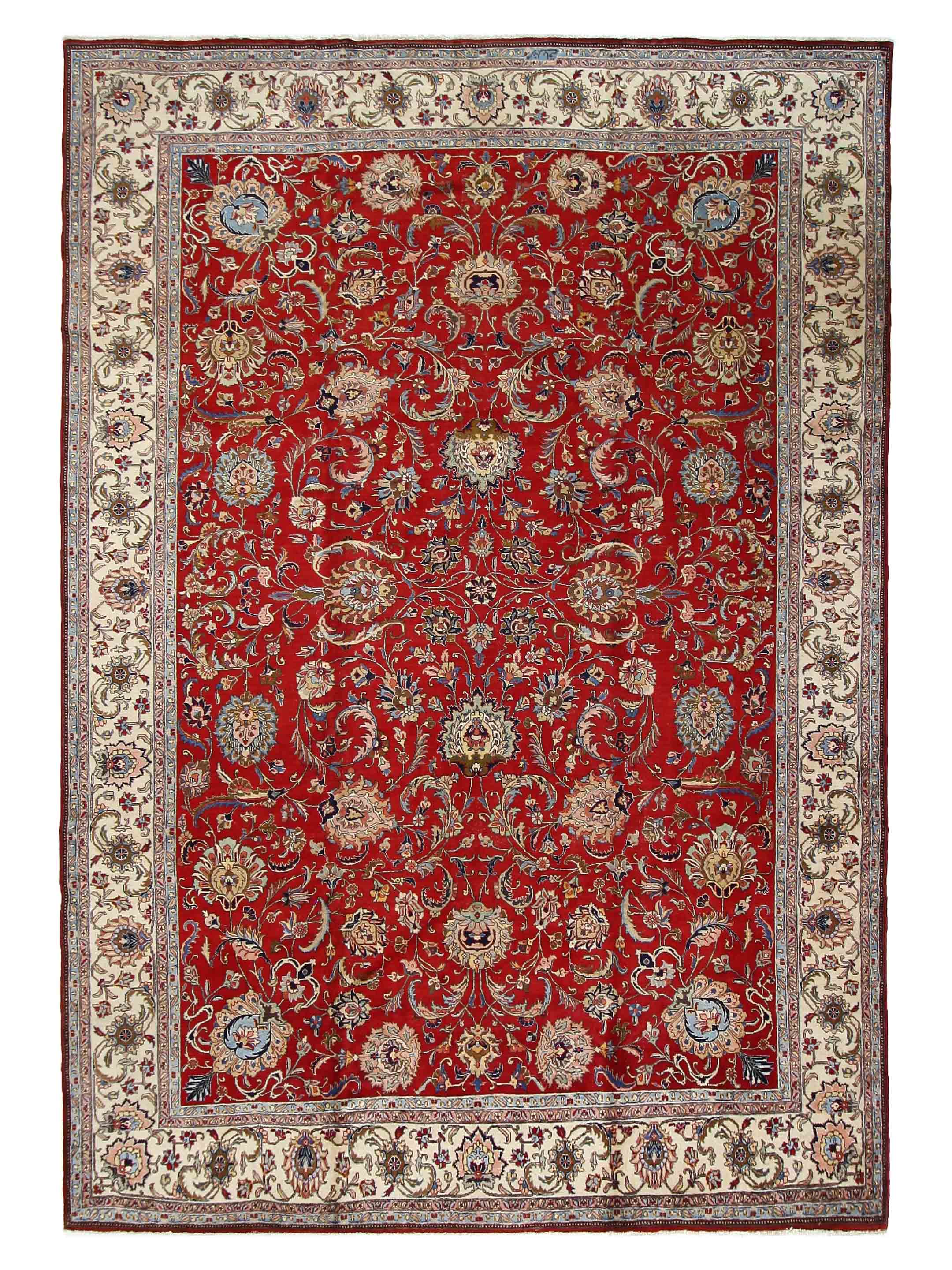 Antique Tabriz Red 11x16