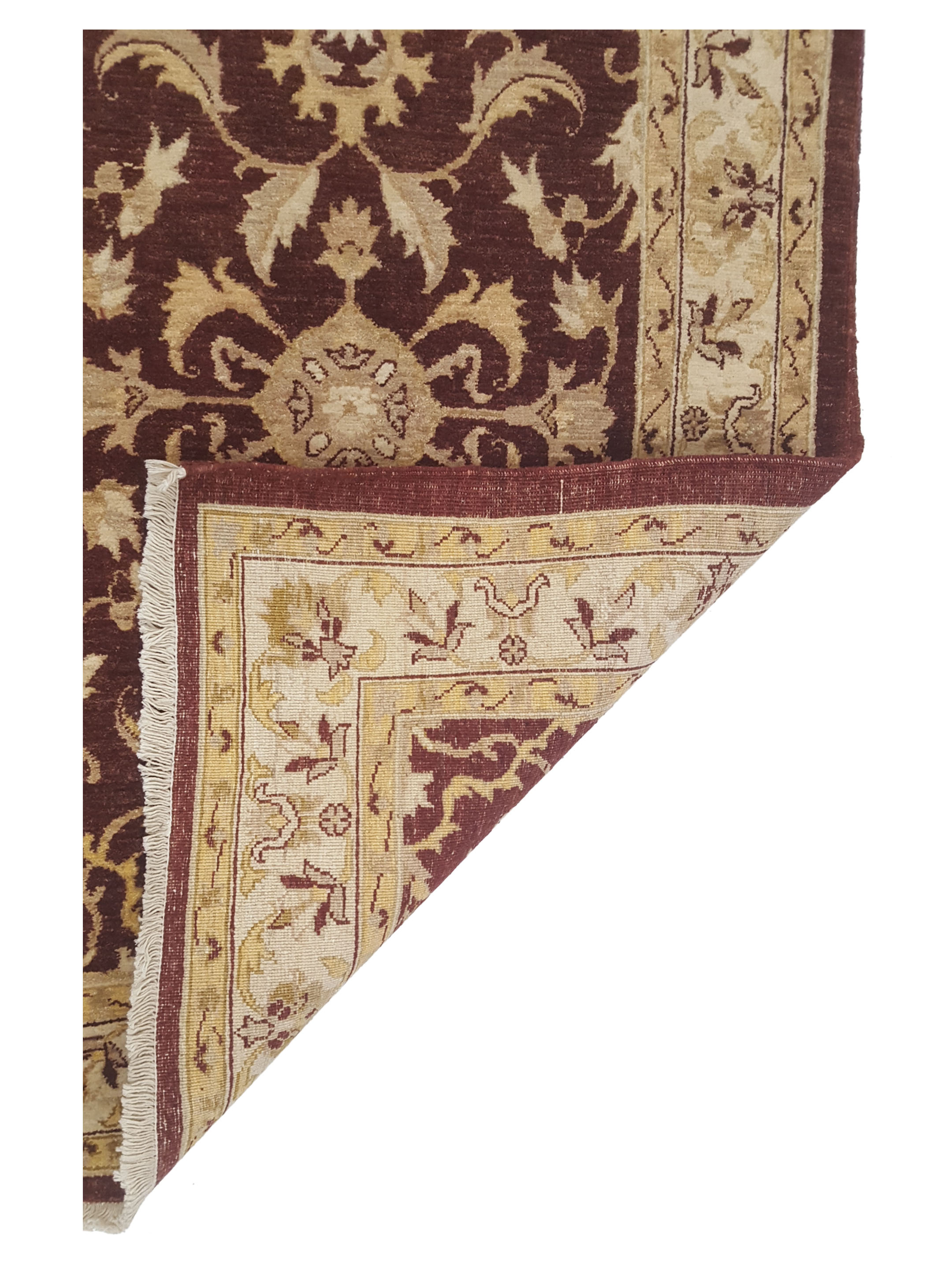 Ziegler Hand Knotted Brown 3x5 - Image 5 of 5