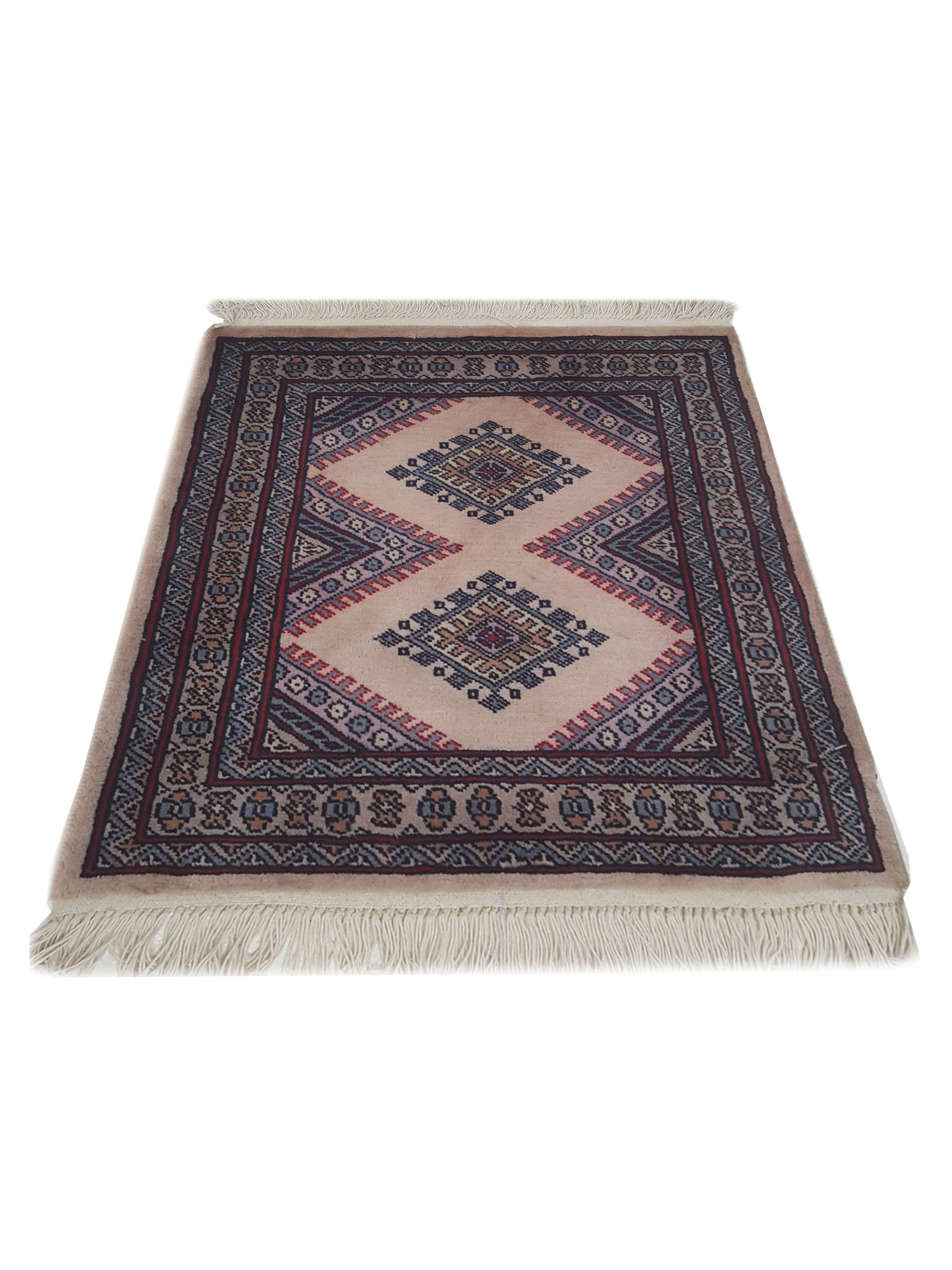Bokhara Hand Knotted Beige 2x2 - Image 2 of 5