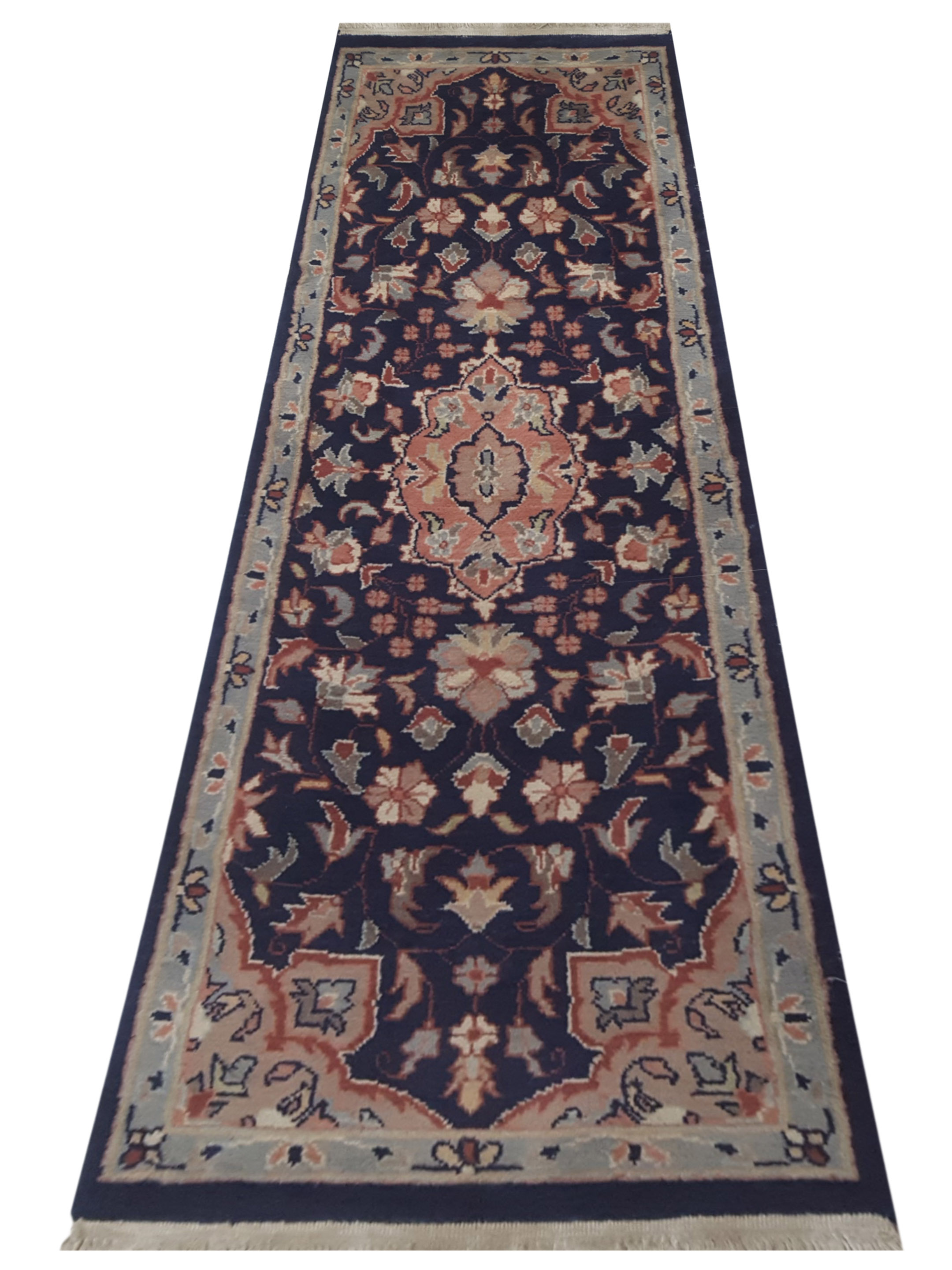 Classic Hand Knotted Navy 2x4 - Image 2 of 6