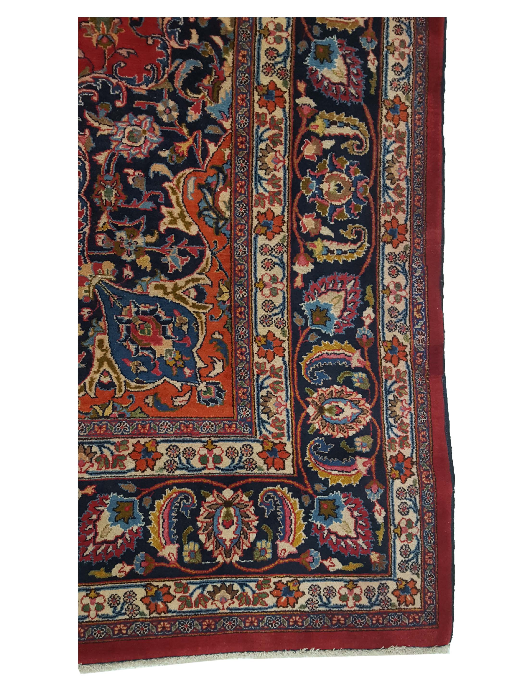 Mashad Semi Antique Red 10x13 - Image 4 of 7