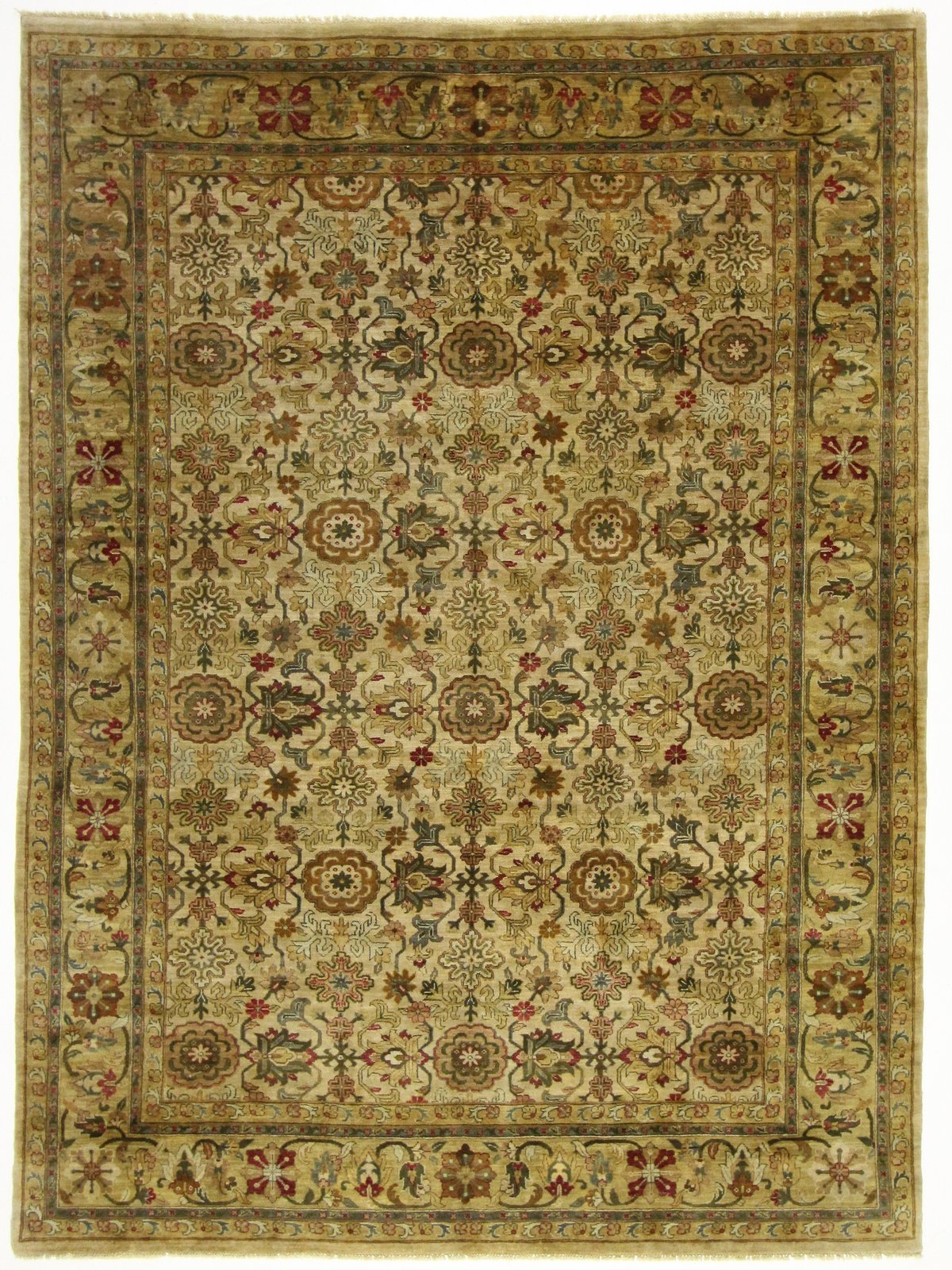 Loom Hand Knotted Ivory 10x14