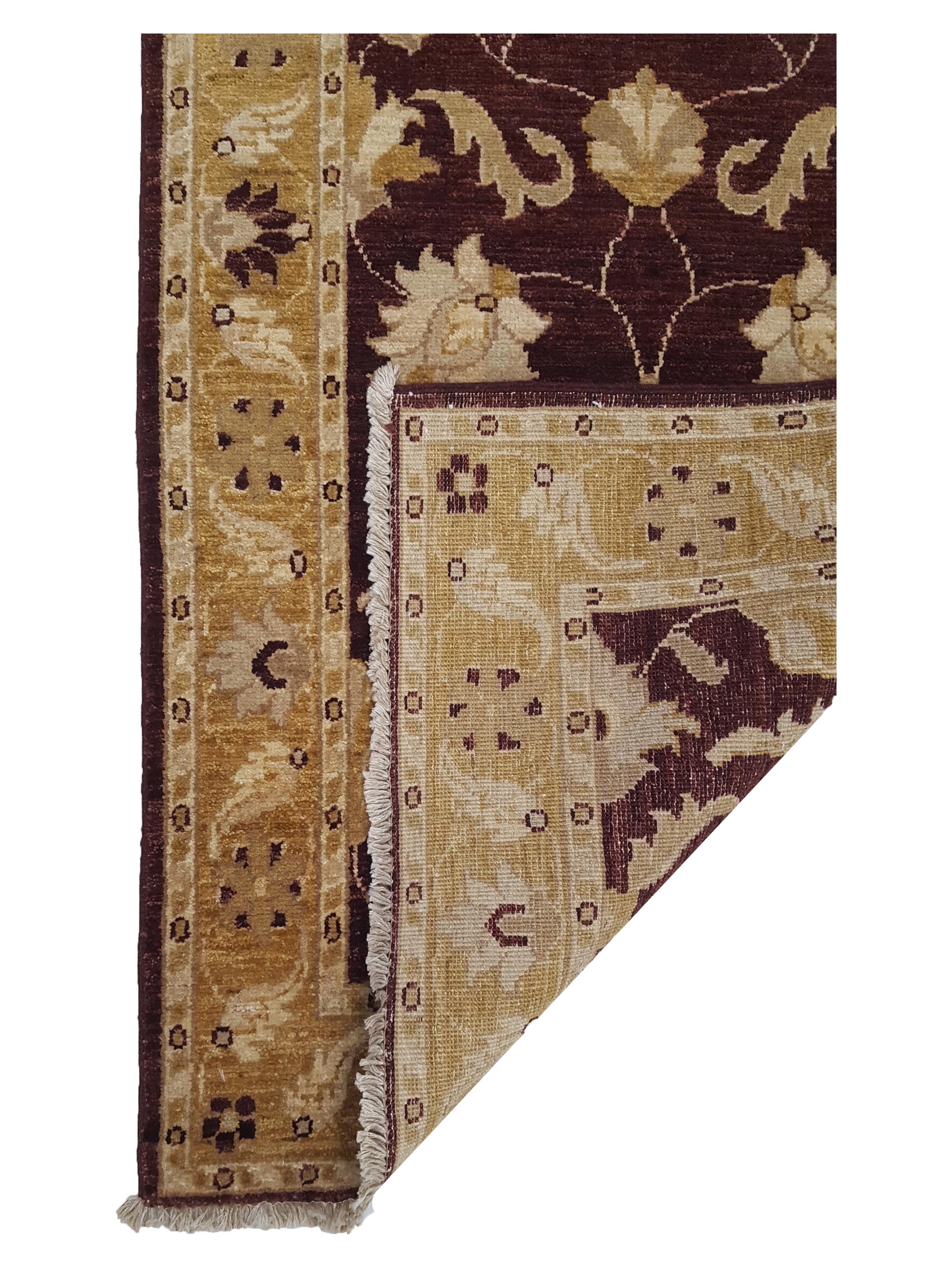 Ziegler Hand Knotted Brown 3x11 - Image 2 of 2