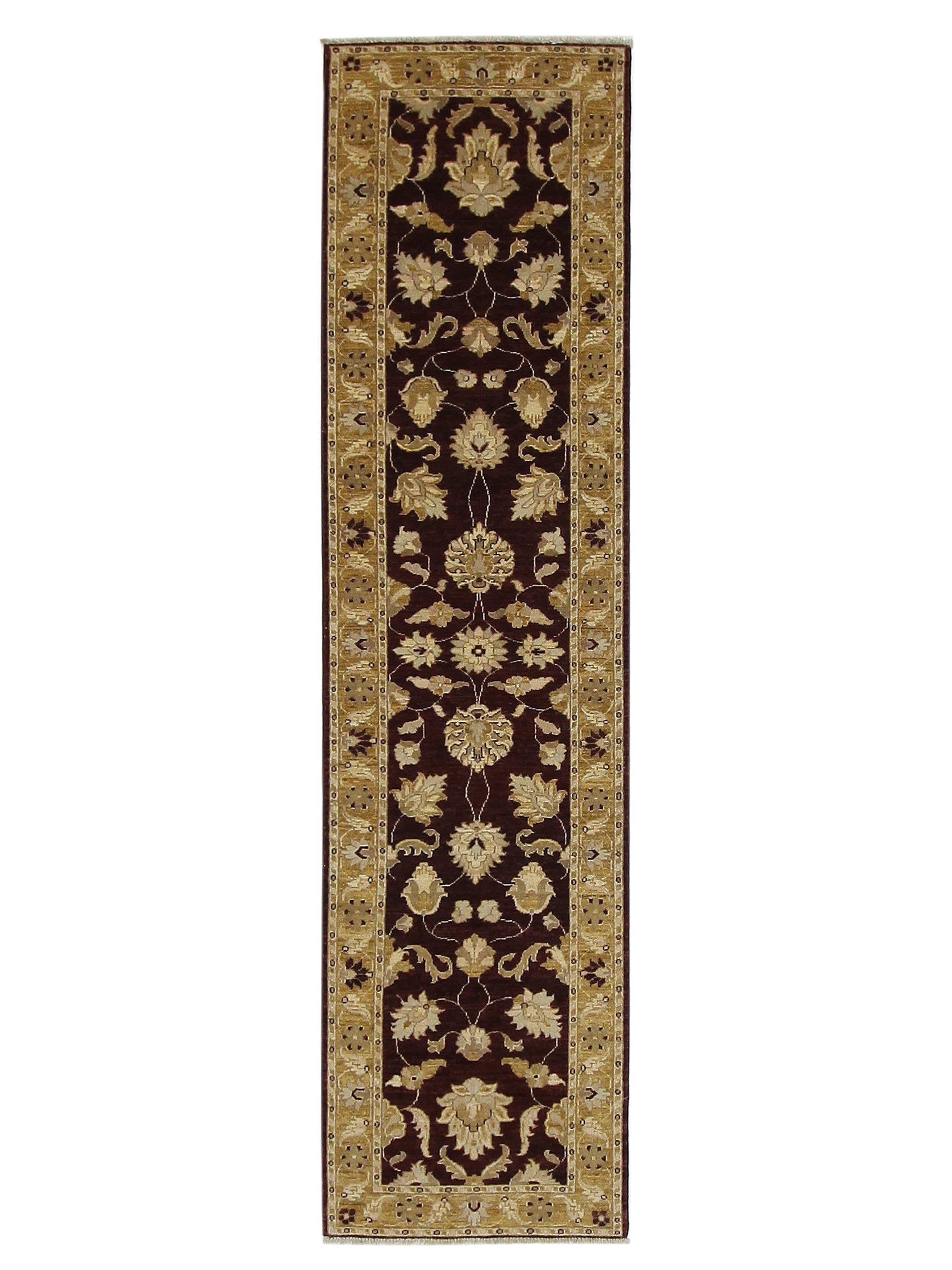 Ziegler Hand Knotted Brown 3x11