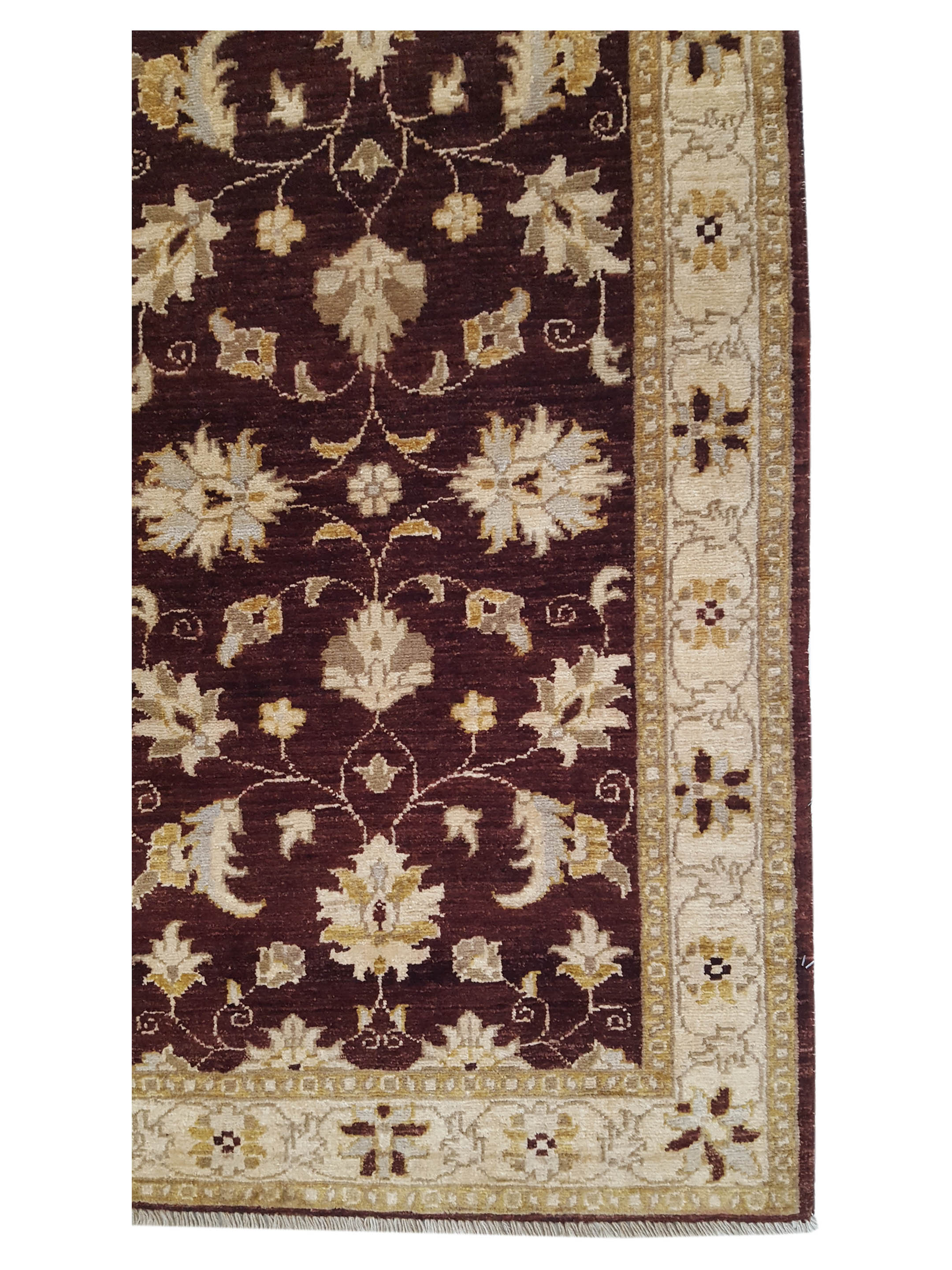 Ziegler Hand Knotted Brown 2.6x9 - Image 4 of 6