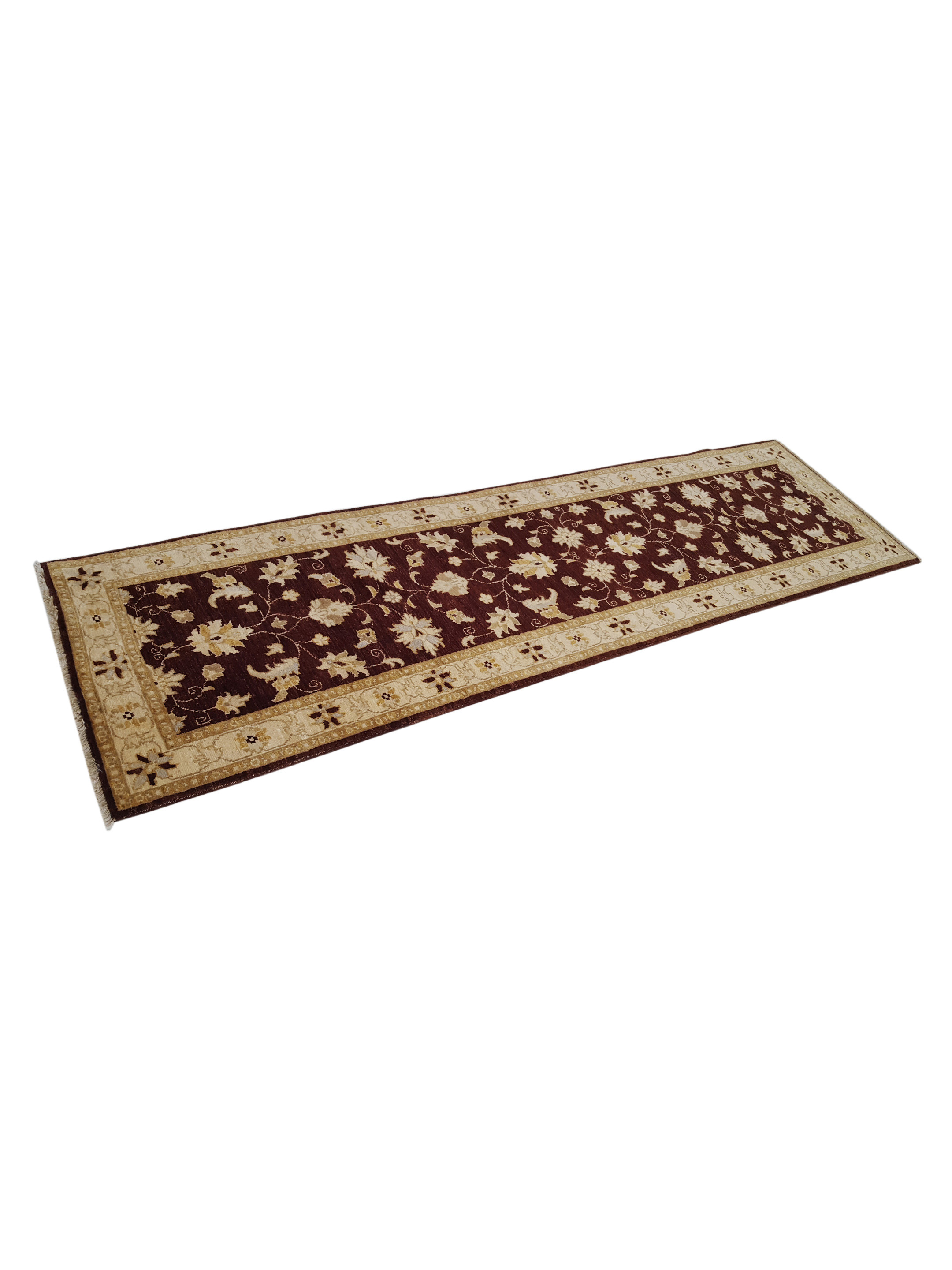 Ziegler Hand Knotted Brown 2.6x9 - Image 6 of 6