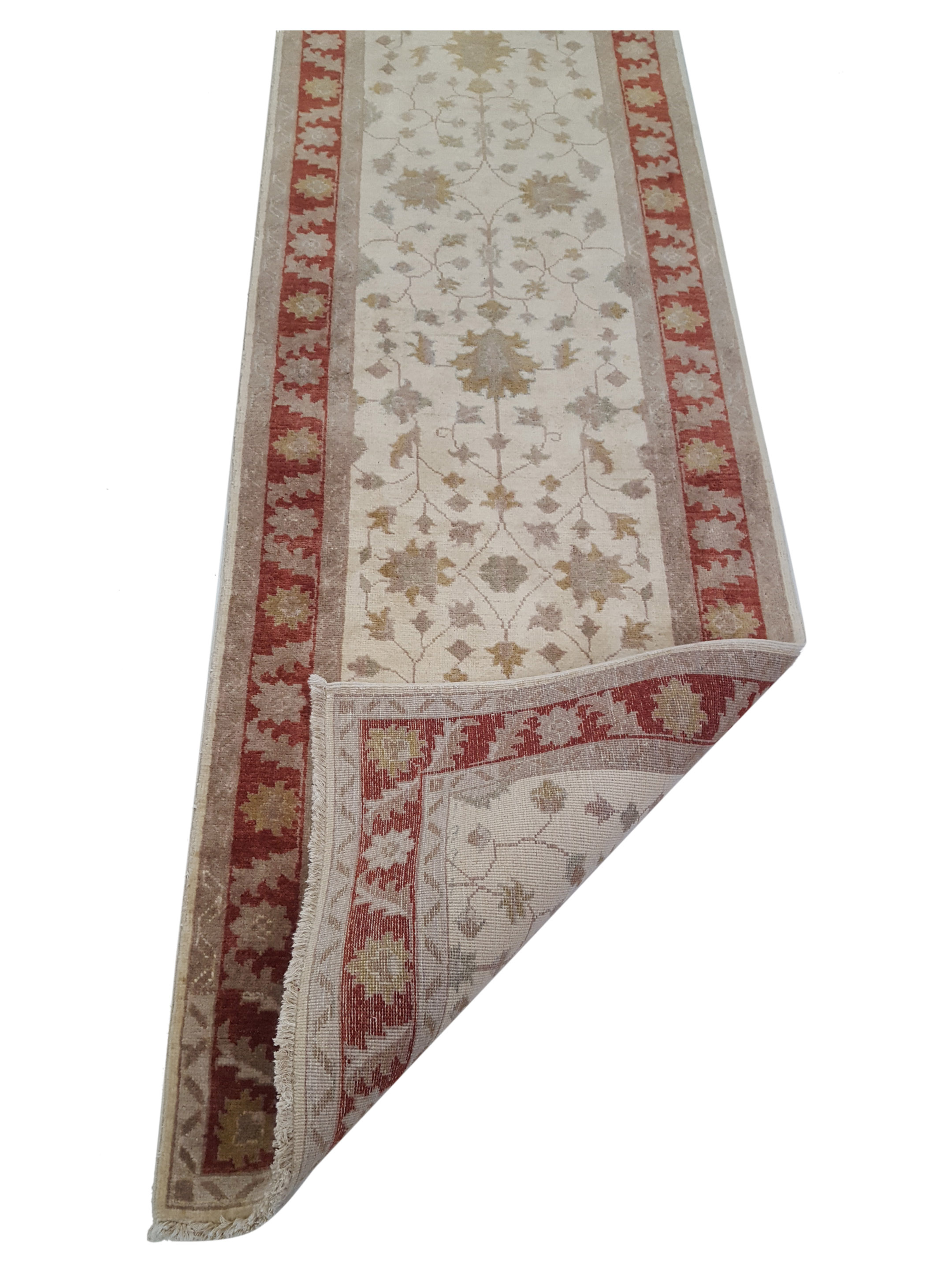 Ziegler Hand Knotted Gold 3x14 - Image 3 of 6