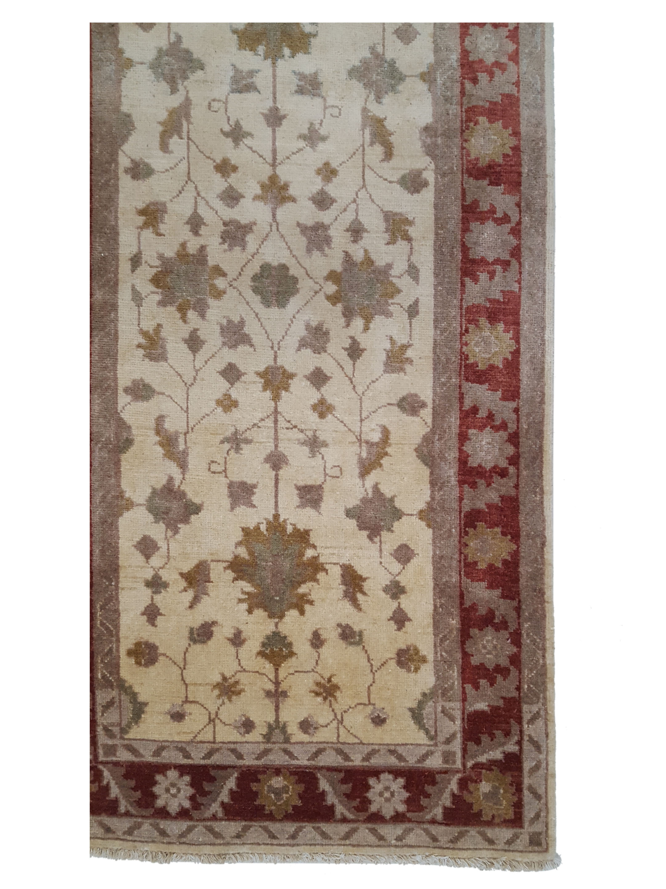 Ziegler Hand Knotted Gold 3x14 - Image 4 of 6