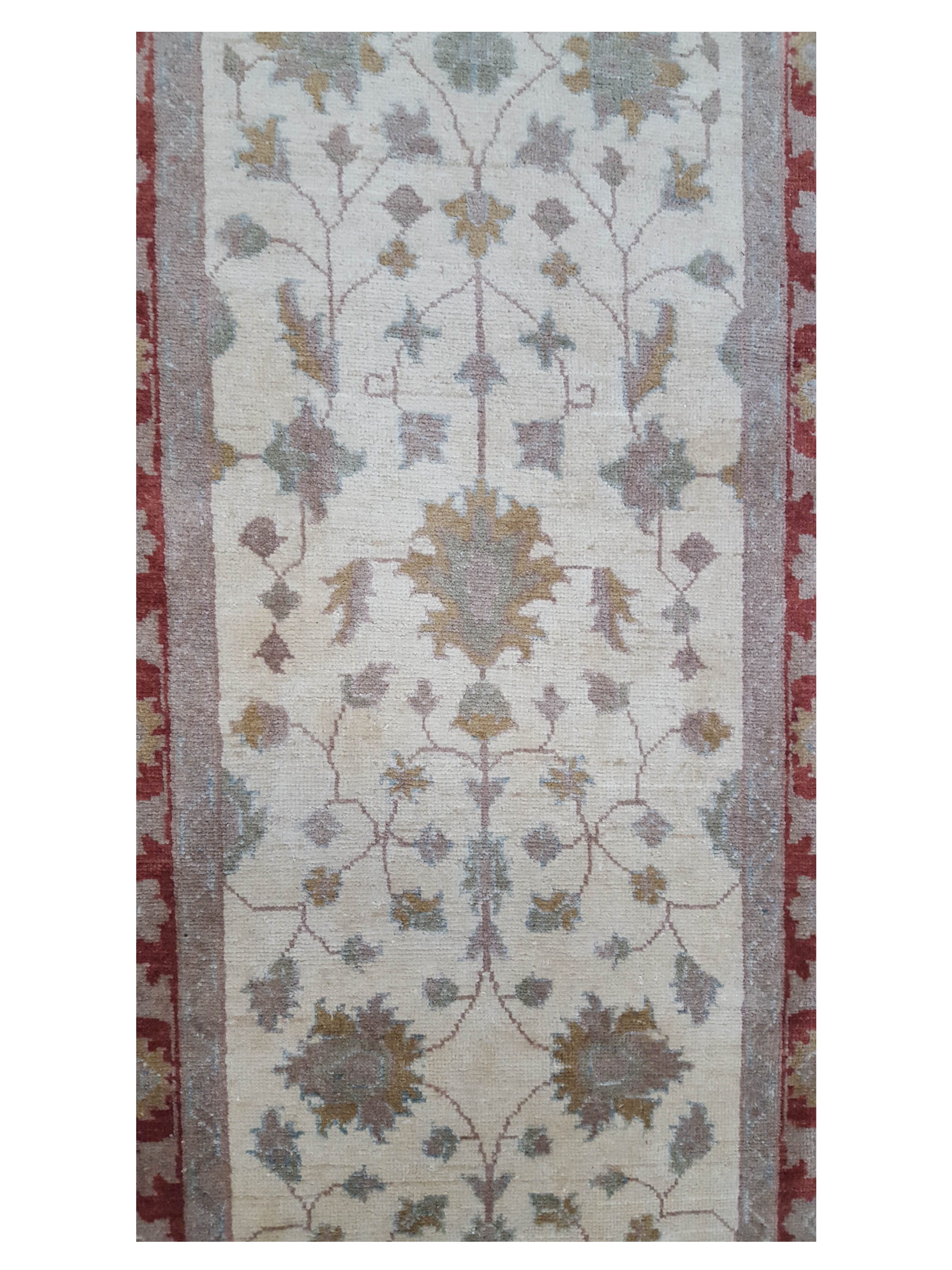 Ziegler Hand Knotted Gold 3x14 - Image 5 of 6
