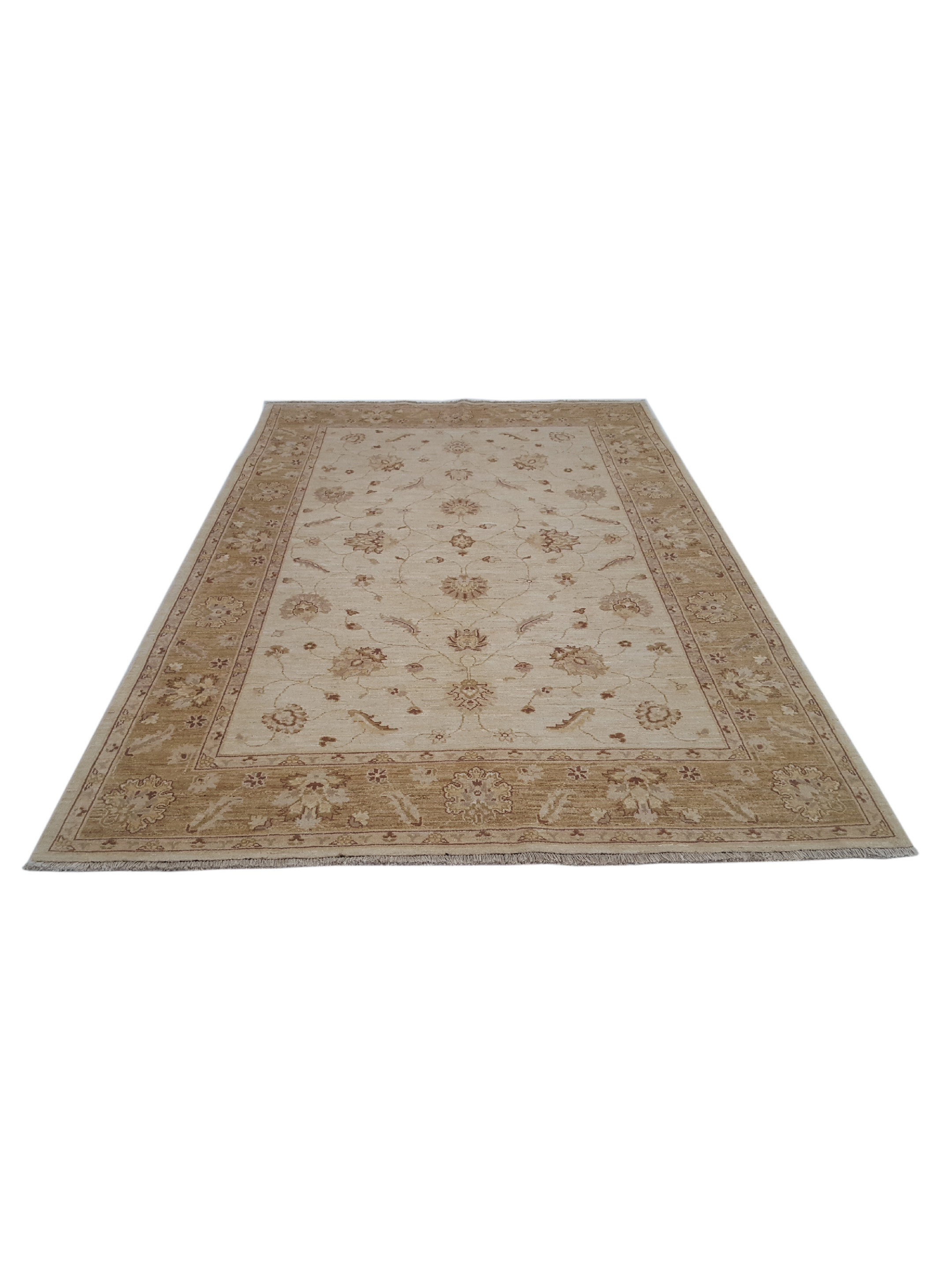 Ziegler Hand Knotted Beige 6x9 - Image 2 of 6