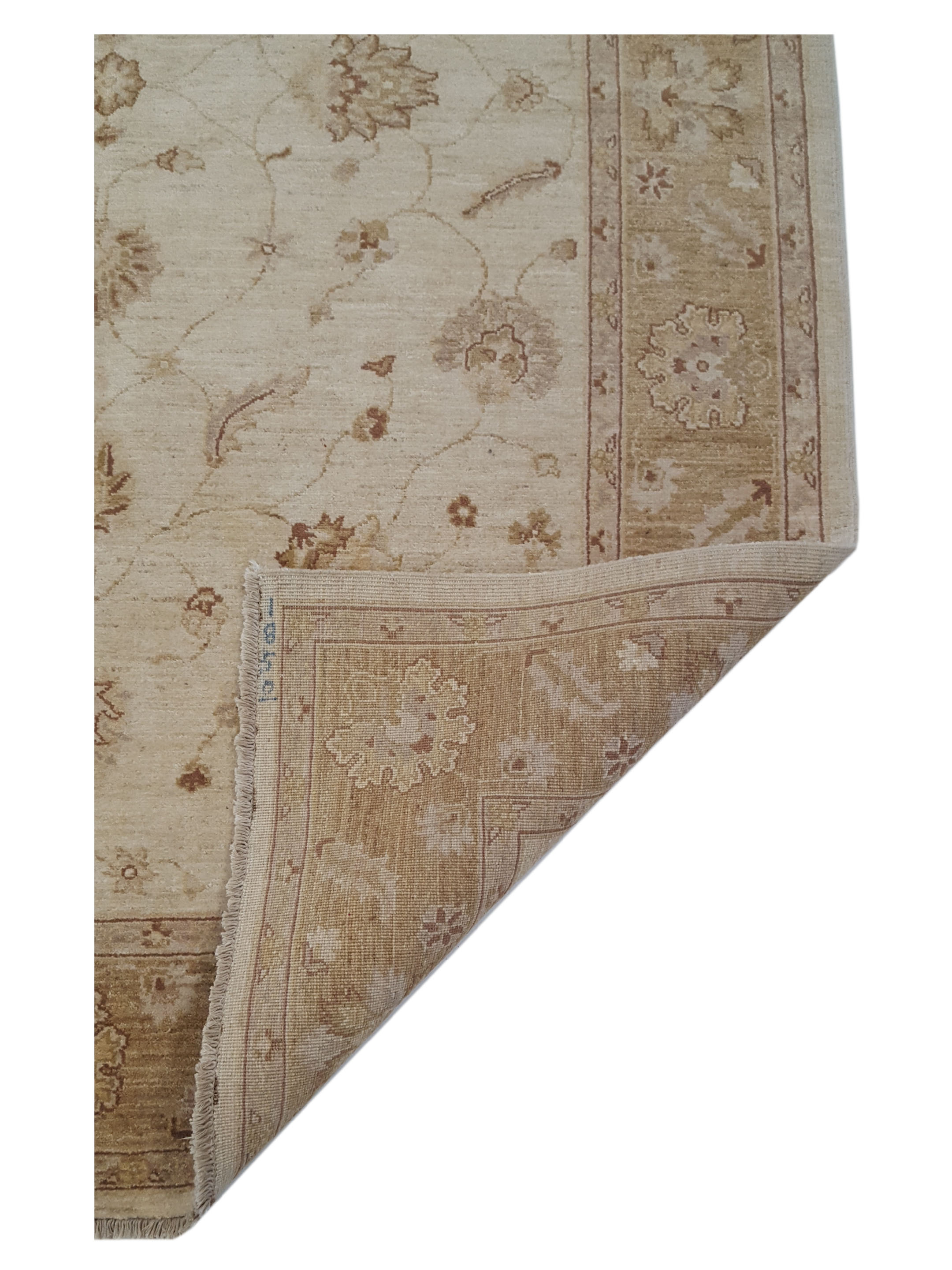 Ziegler Hand Knotted Beige 6x9 - Image 3 of 6