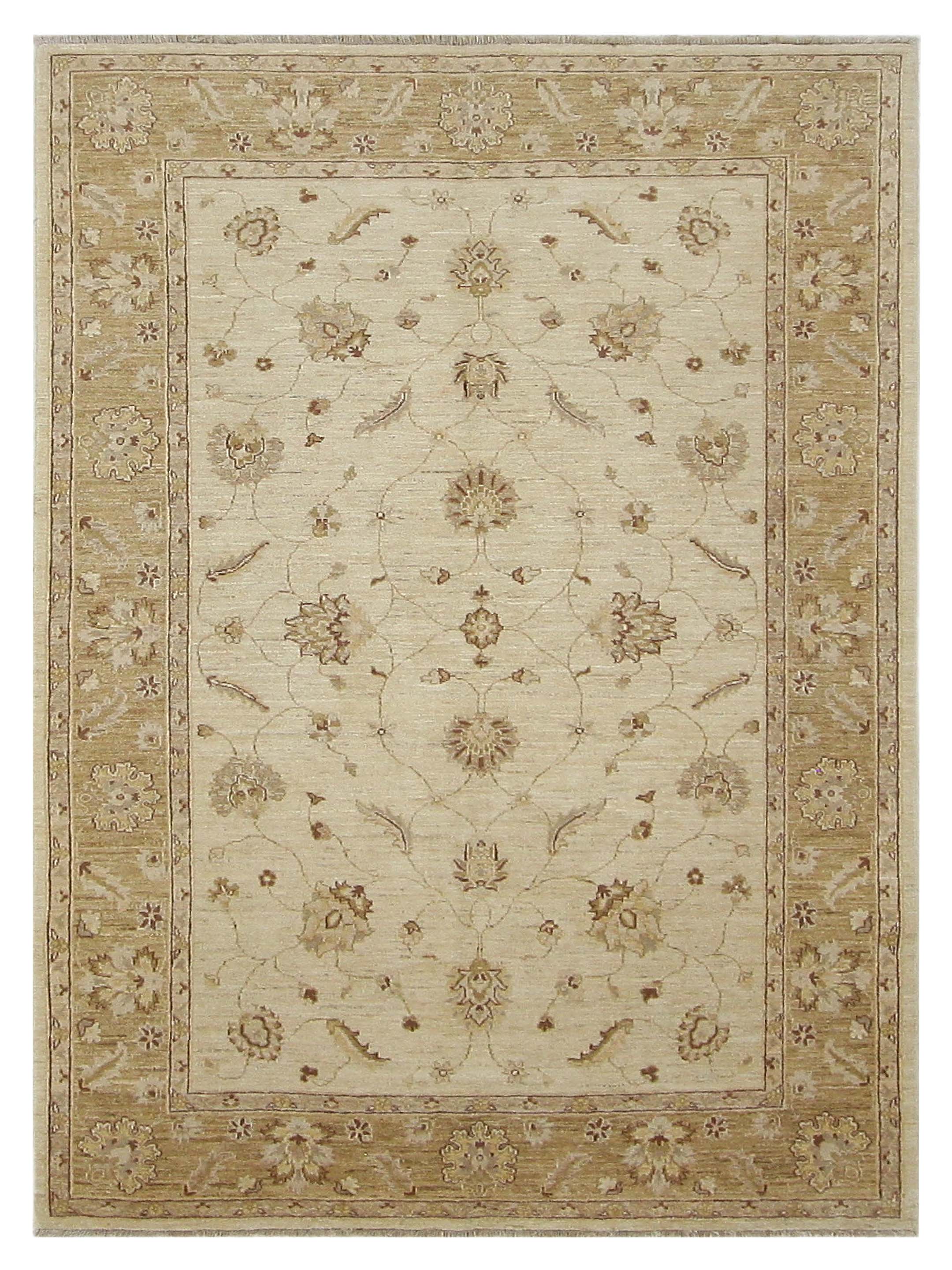 Ziegler Hand Knotted Beige 6x9