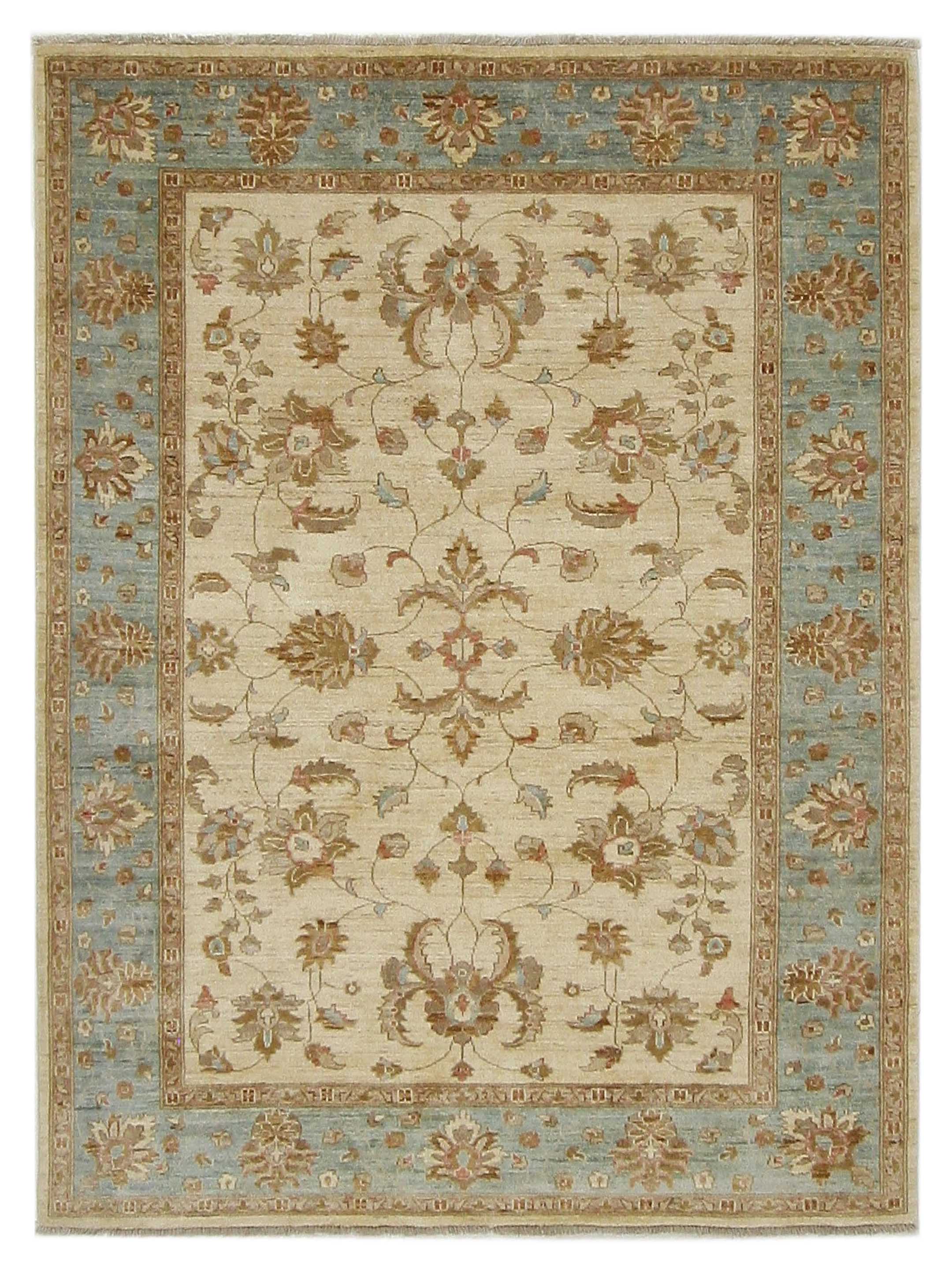 Ziegler Hand Knotted Lt.Blue 6x8