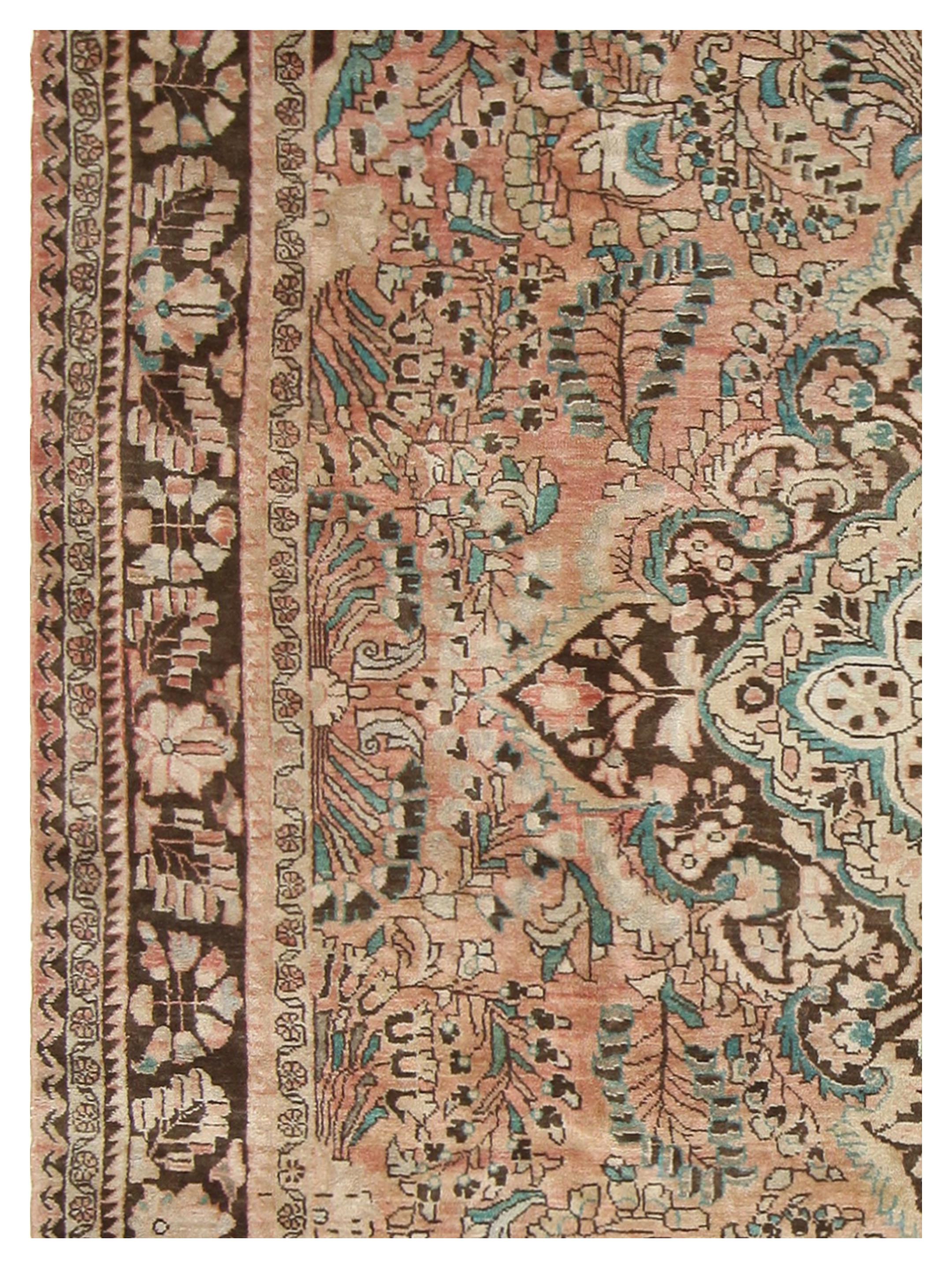 Lilian Hand Knotted Peach 10x14 - Image 4 of 5