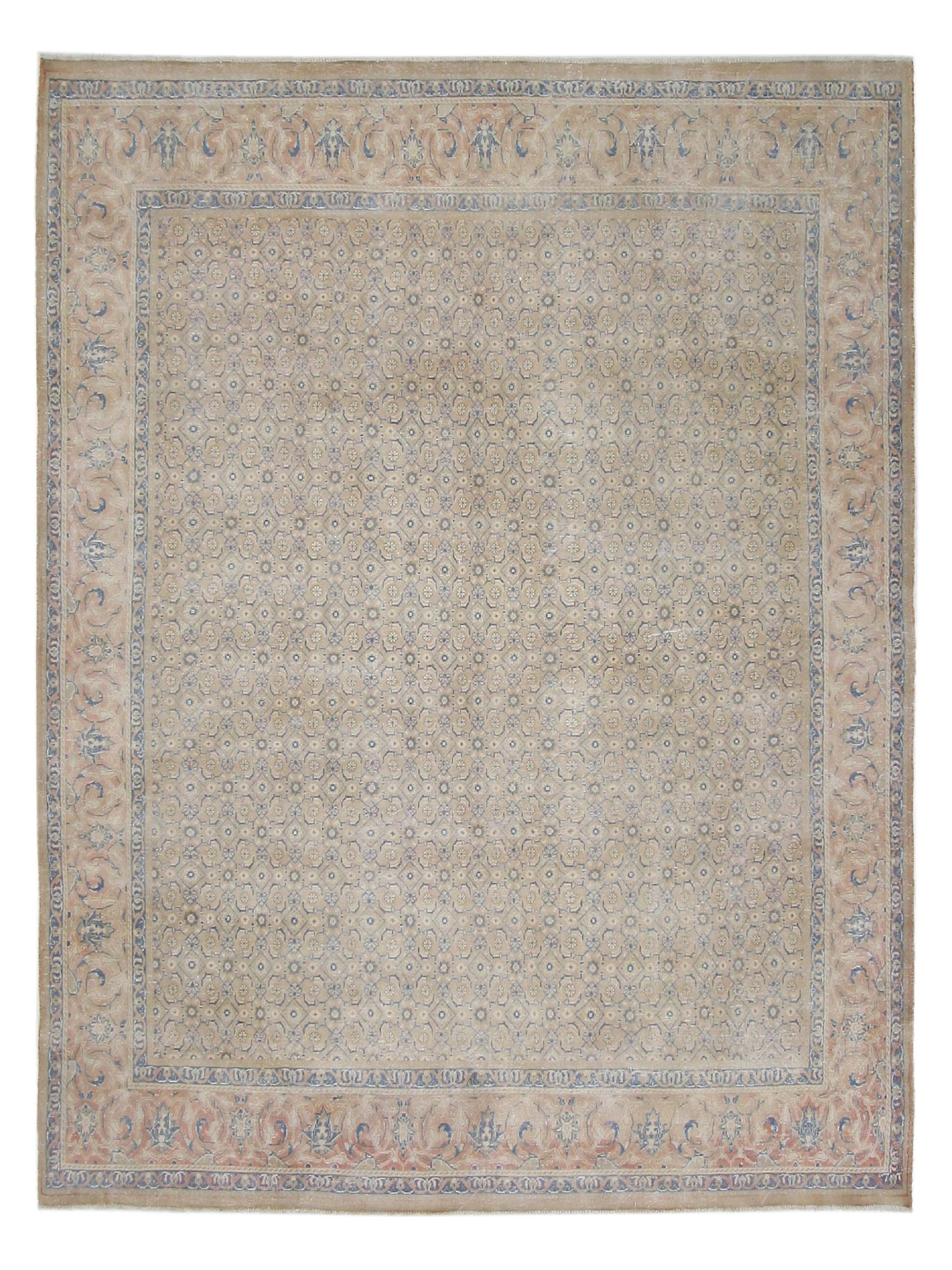 Mahal Hand Knotted Peach 9x12