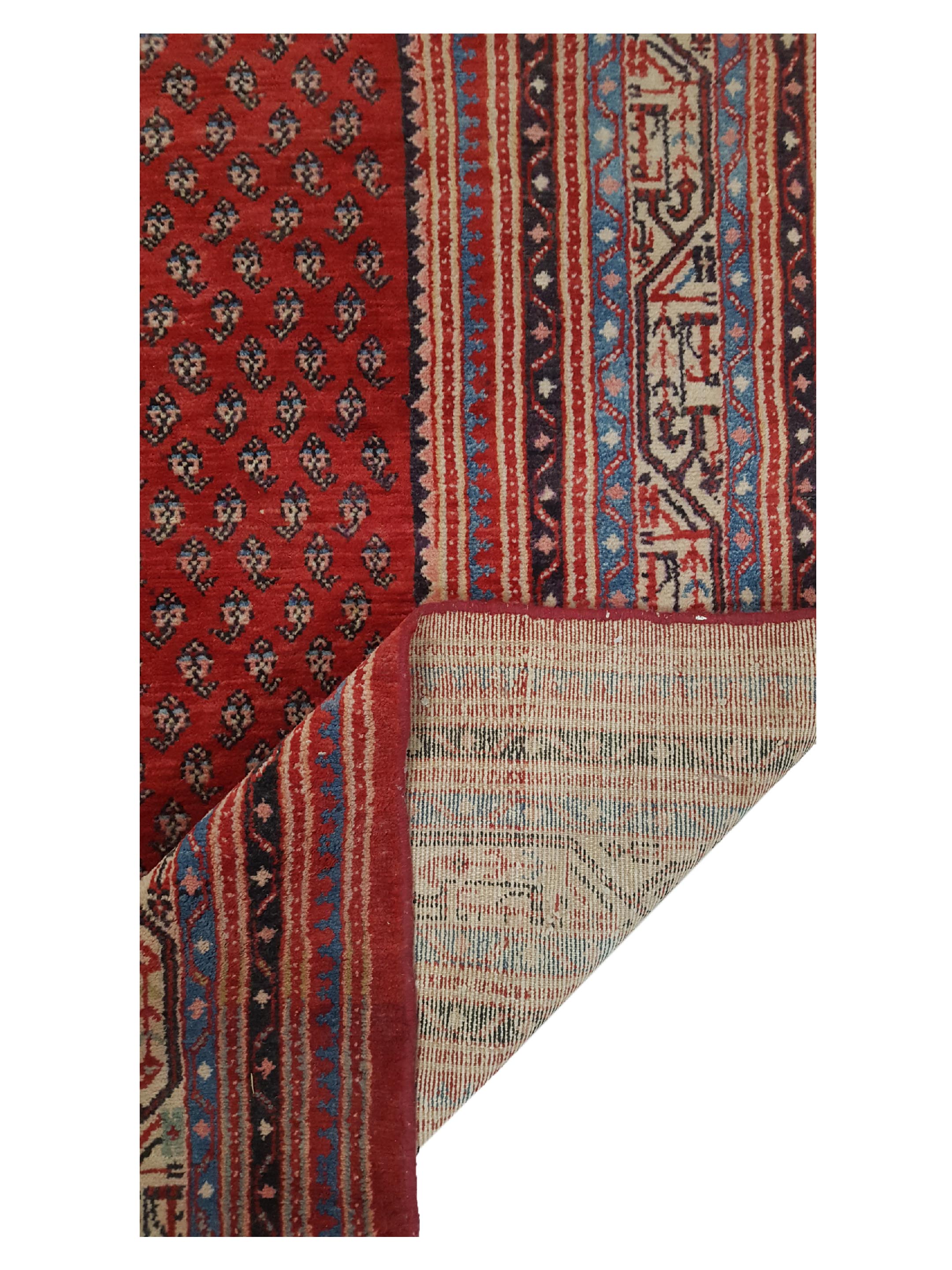 Mahal Hand Knotted Spice 6x10 - Image 3 of 6