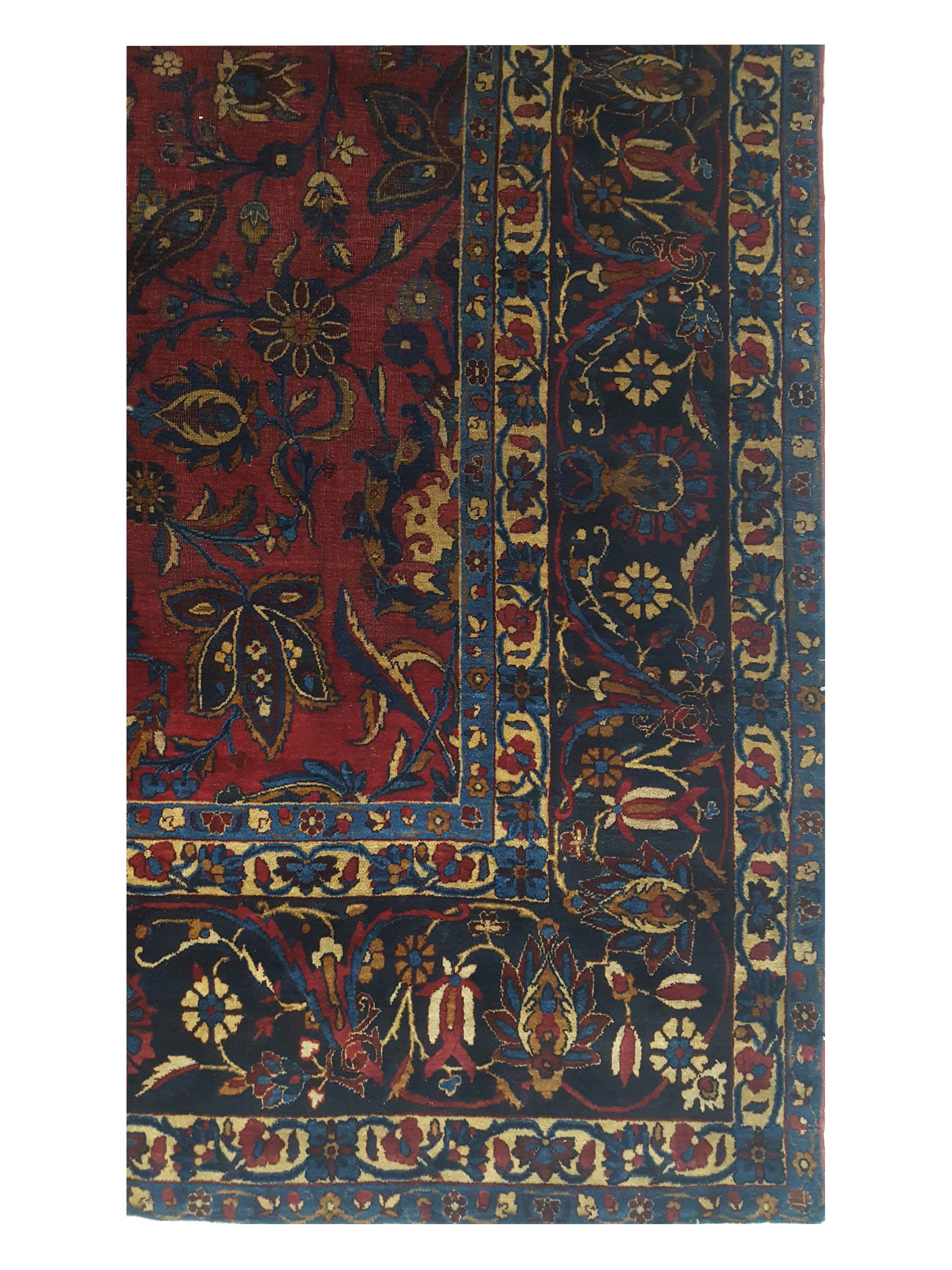 Antique Kerman Rust 9x14 - Image 4 of 7