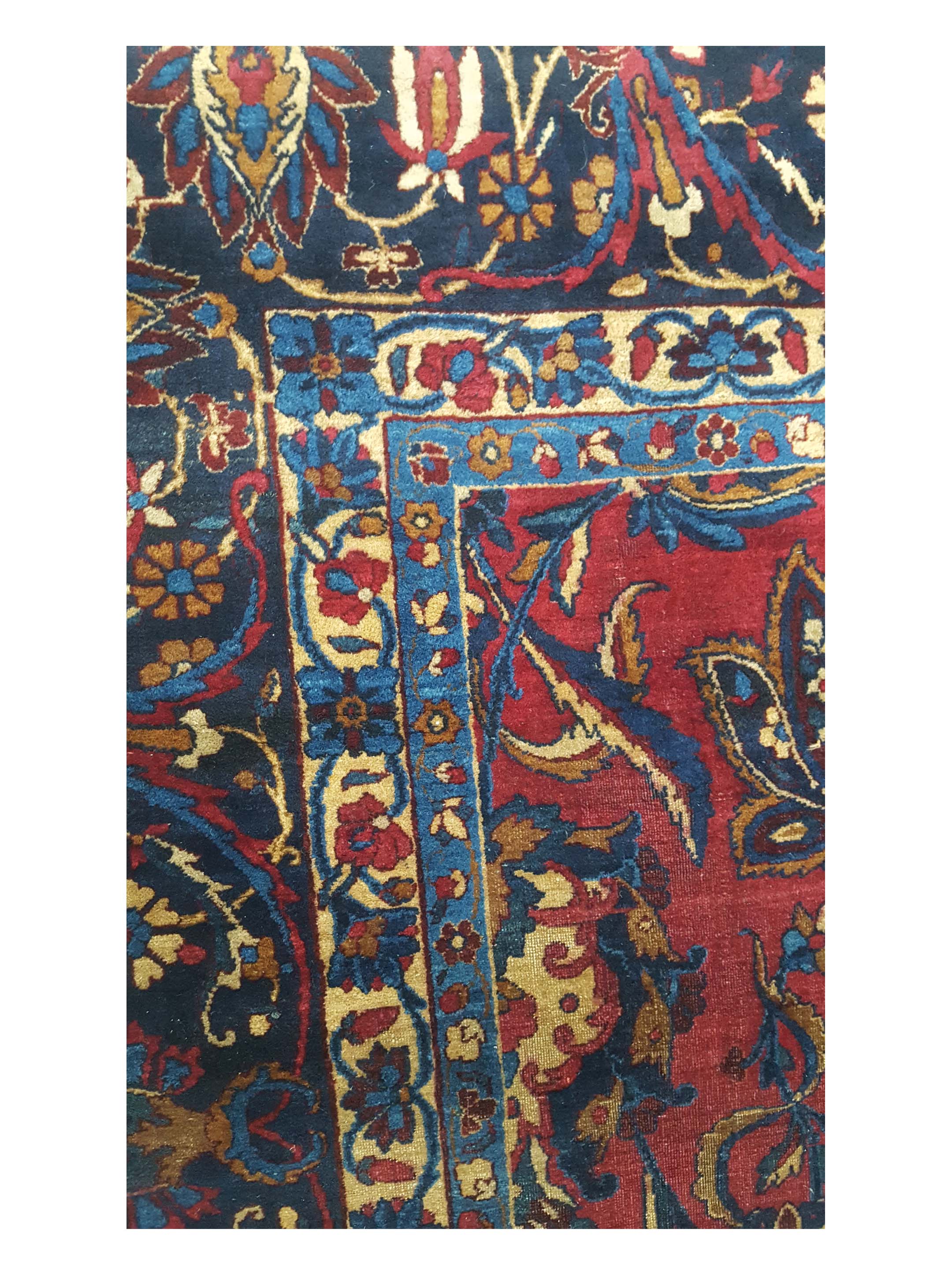 Antique Kerman Rust 9x14 - Image 7 of 7