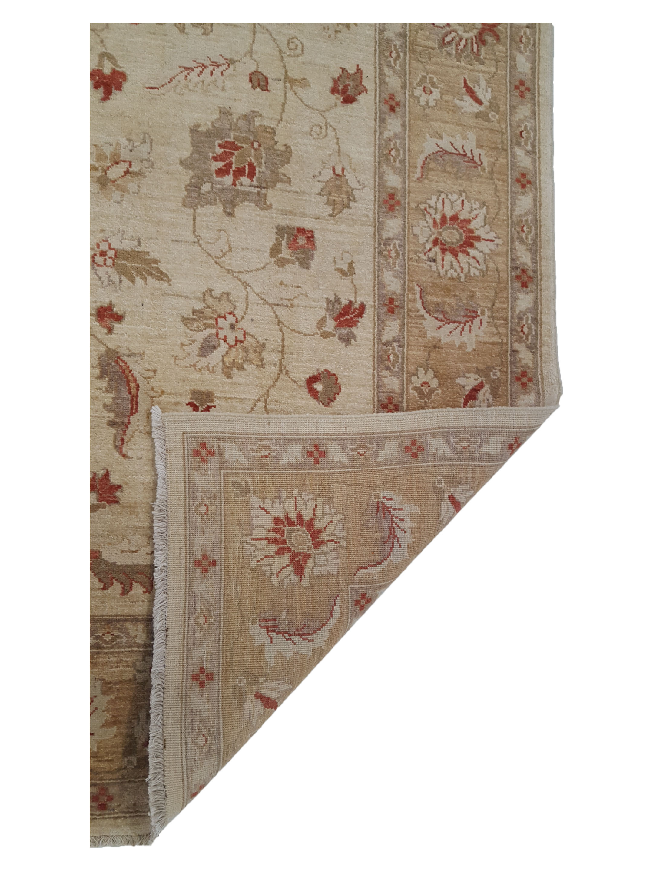 Ziegler Hand Knotted Beige 6x9 - Image 3 of 6