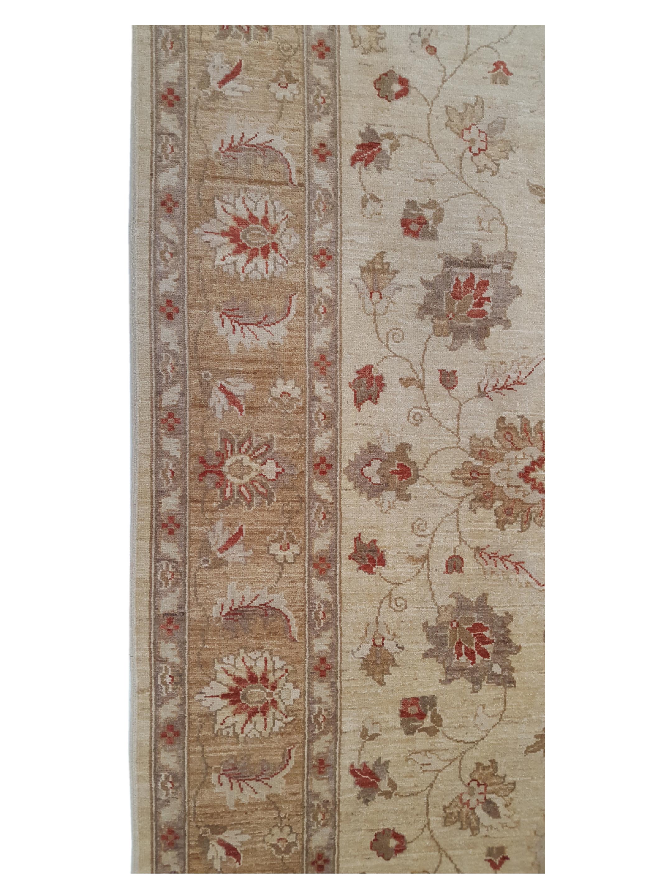 Ziegler Hand Knotted Beige 6x9 - Image 5 of 6