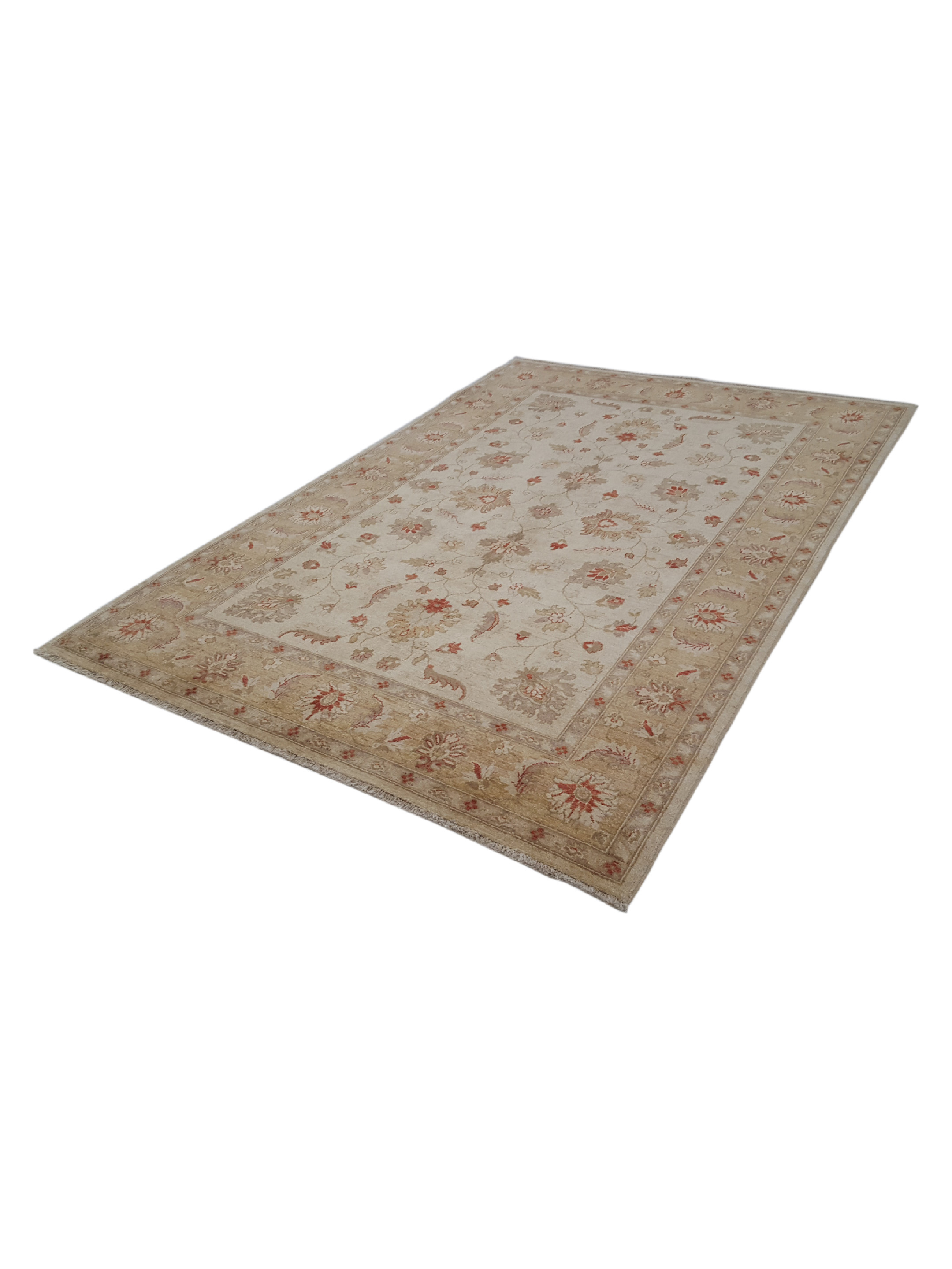 Ziegler Hand Knotted Beige 6x9 - Image 6 of 6