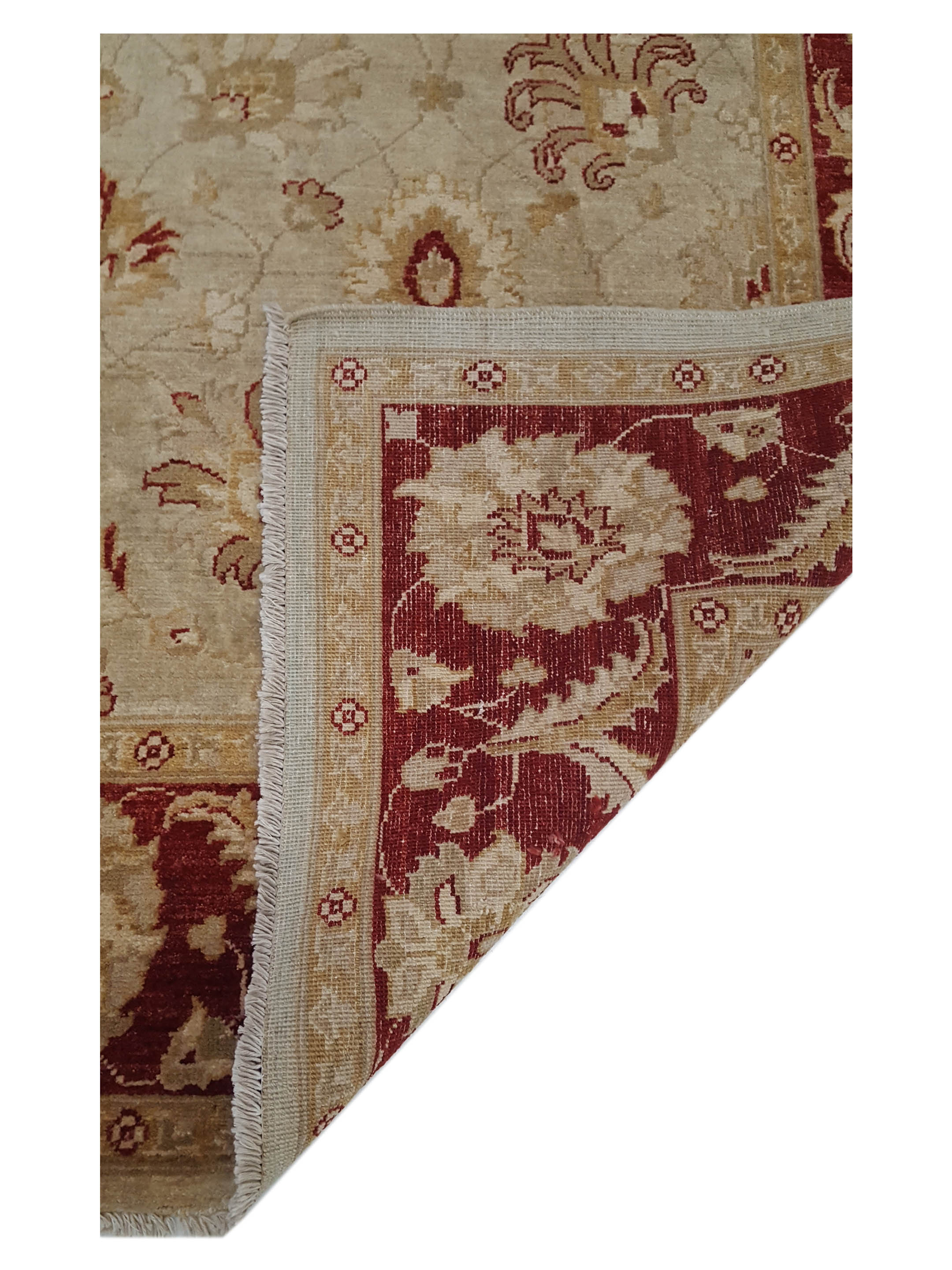 Ziegler Hand Knotted Olive 6x9 - Image 3 of 6