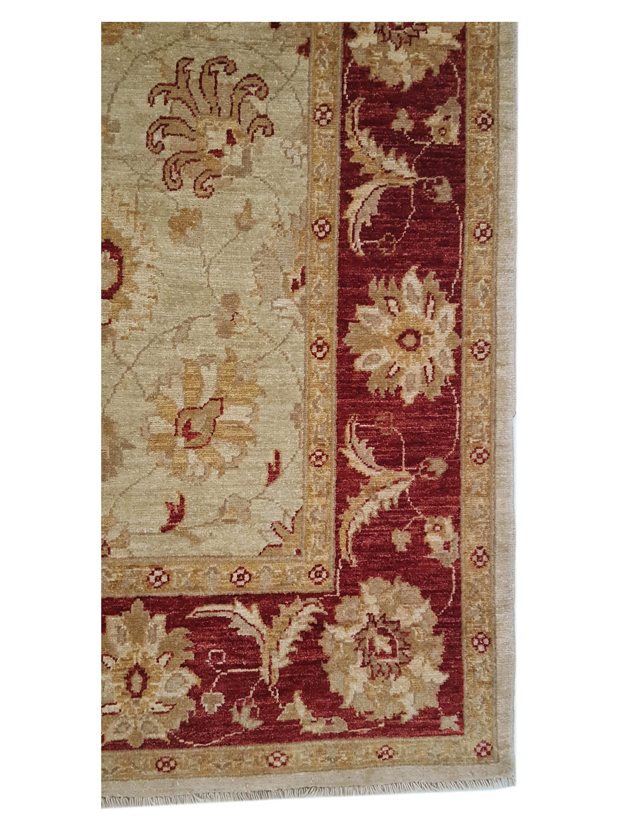 Ziegler Hand Knotted Olive 6x9 - Image 4 of 6