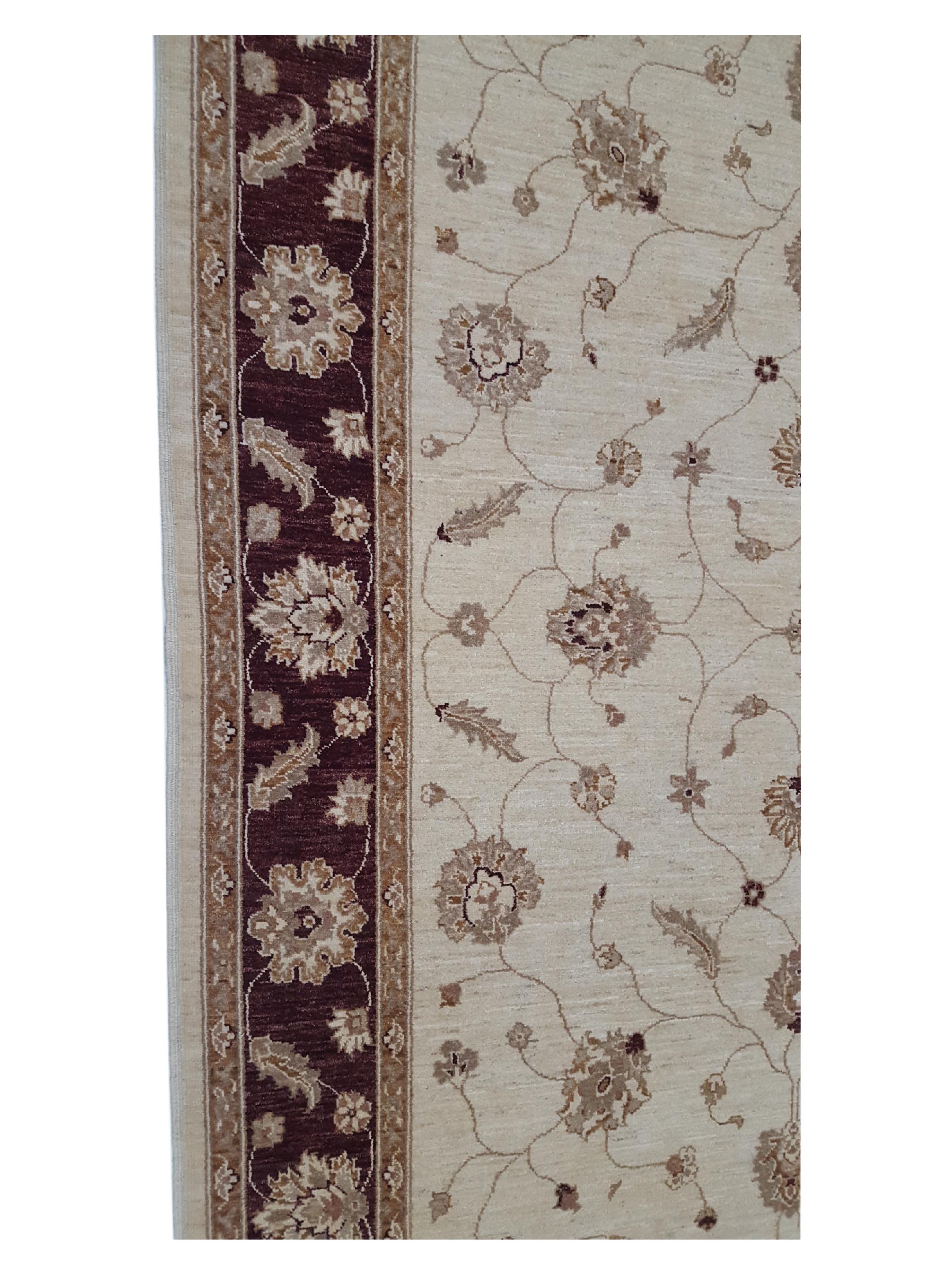 Ziegler Hand Knotted Gold 6x9 - Image 5 of 6