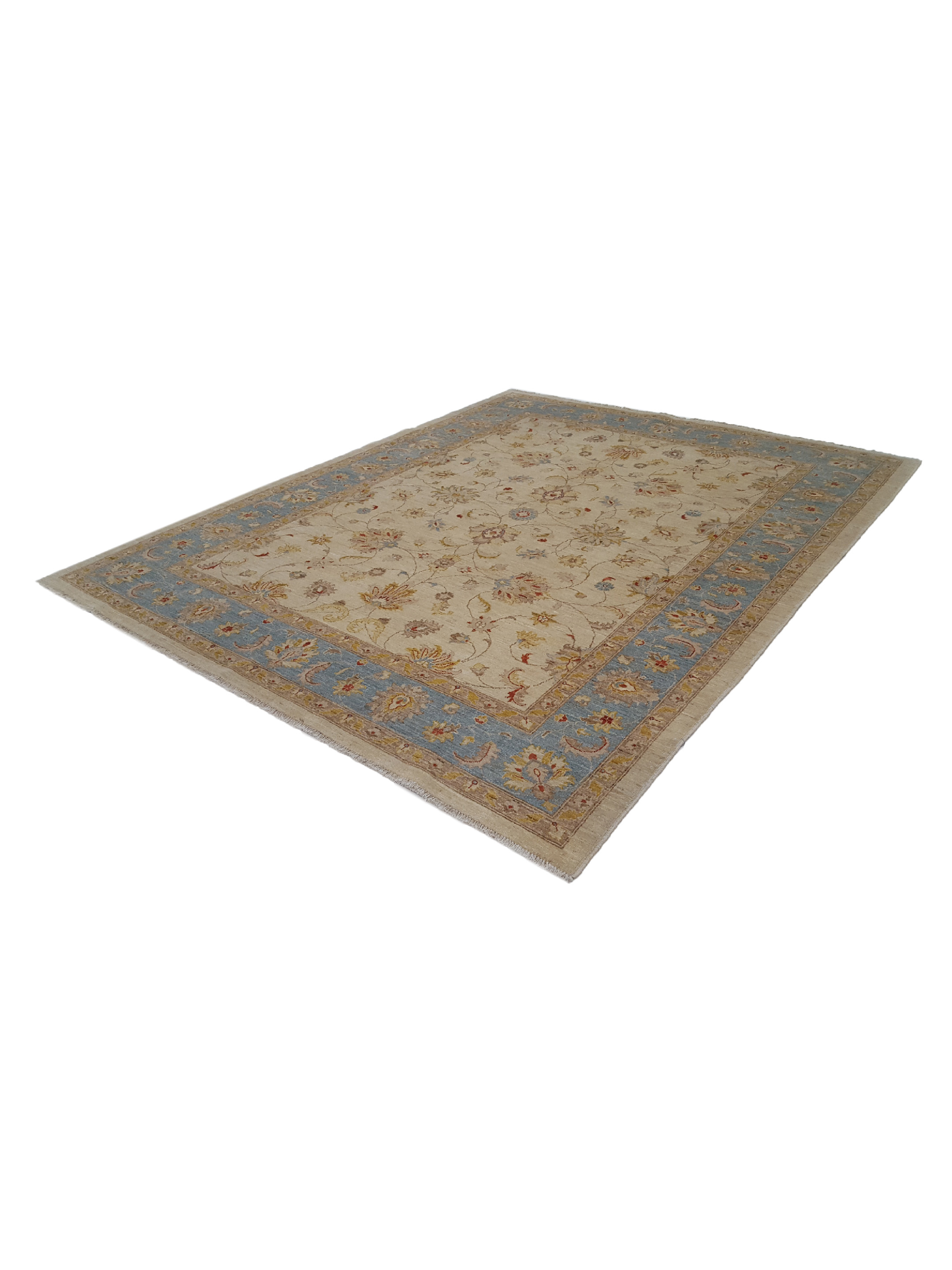 Ziegler Hand Knotted Ivory 8x10 - Image 6 of 6