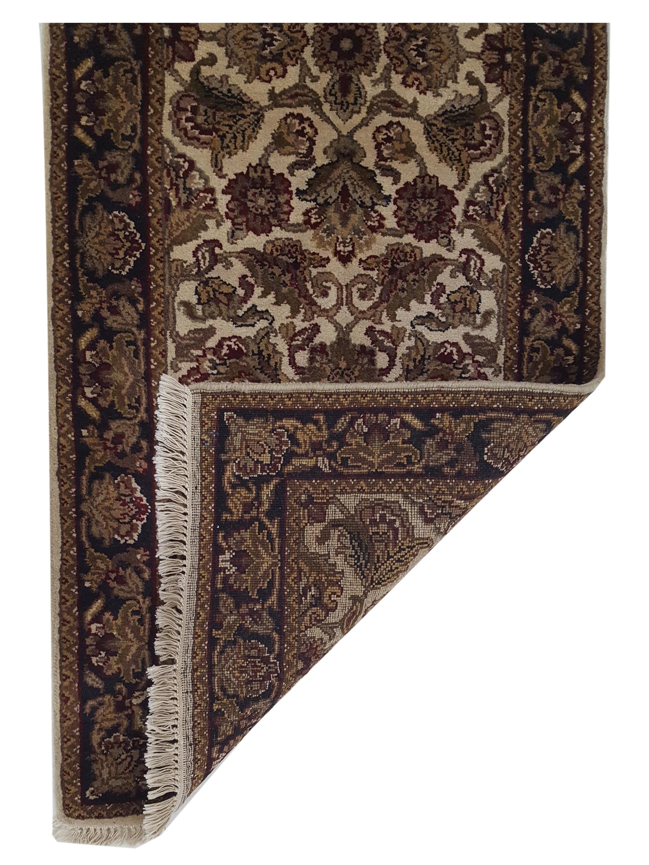 Royal Hand Knotted Ivory 2x10 - Image 2 of 2