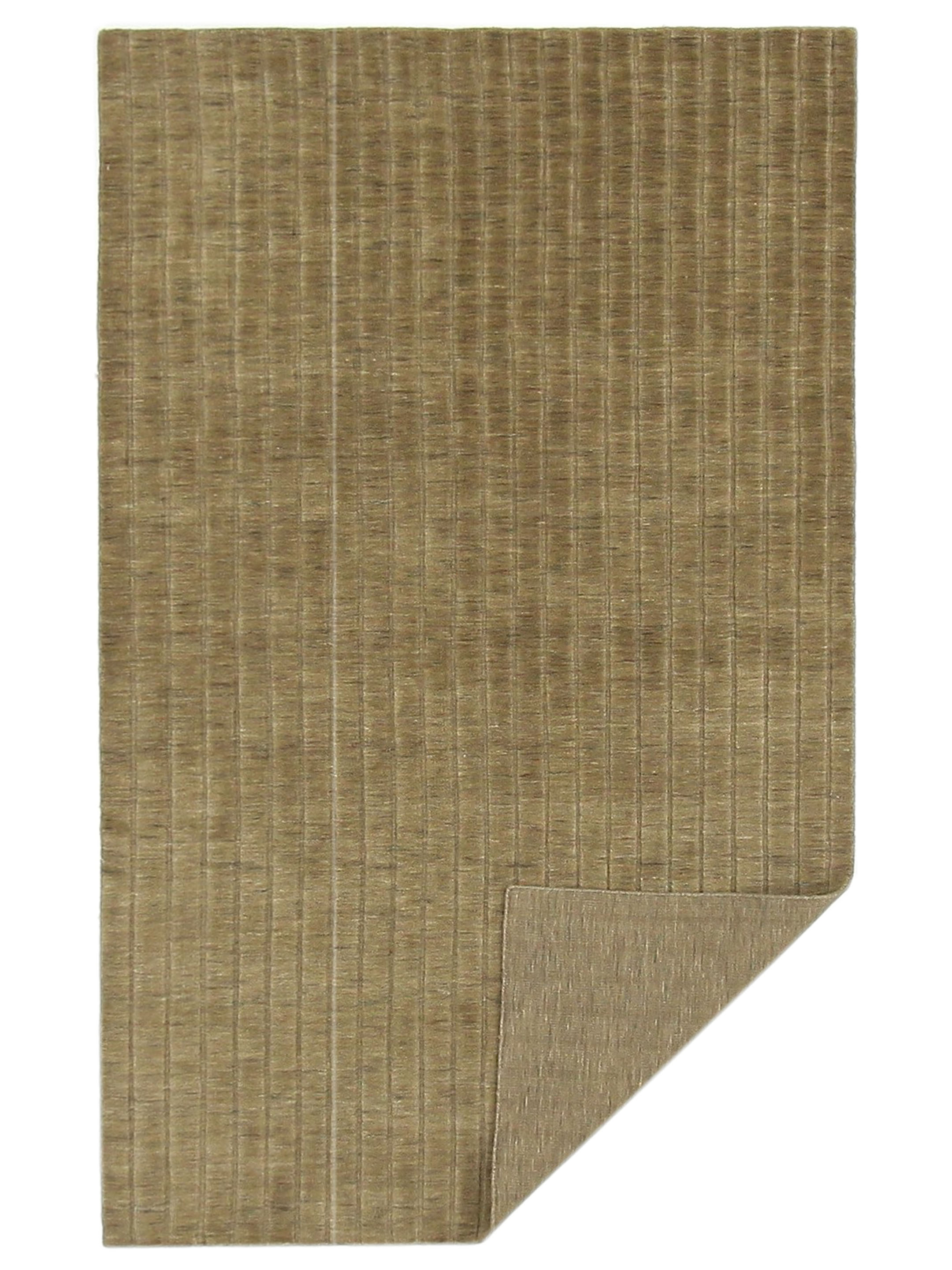Kathmandu Hand Knotted Brown 5x8 - Image 3 of 5