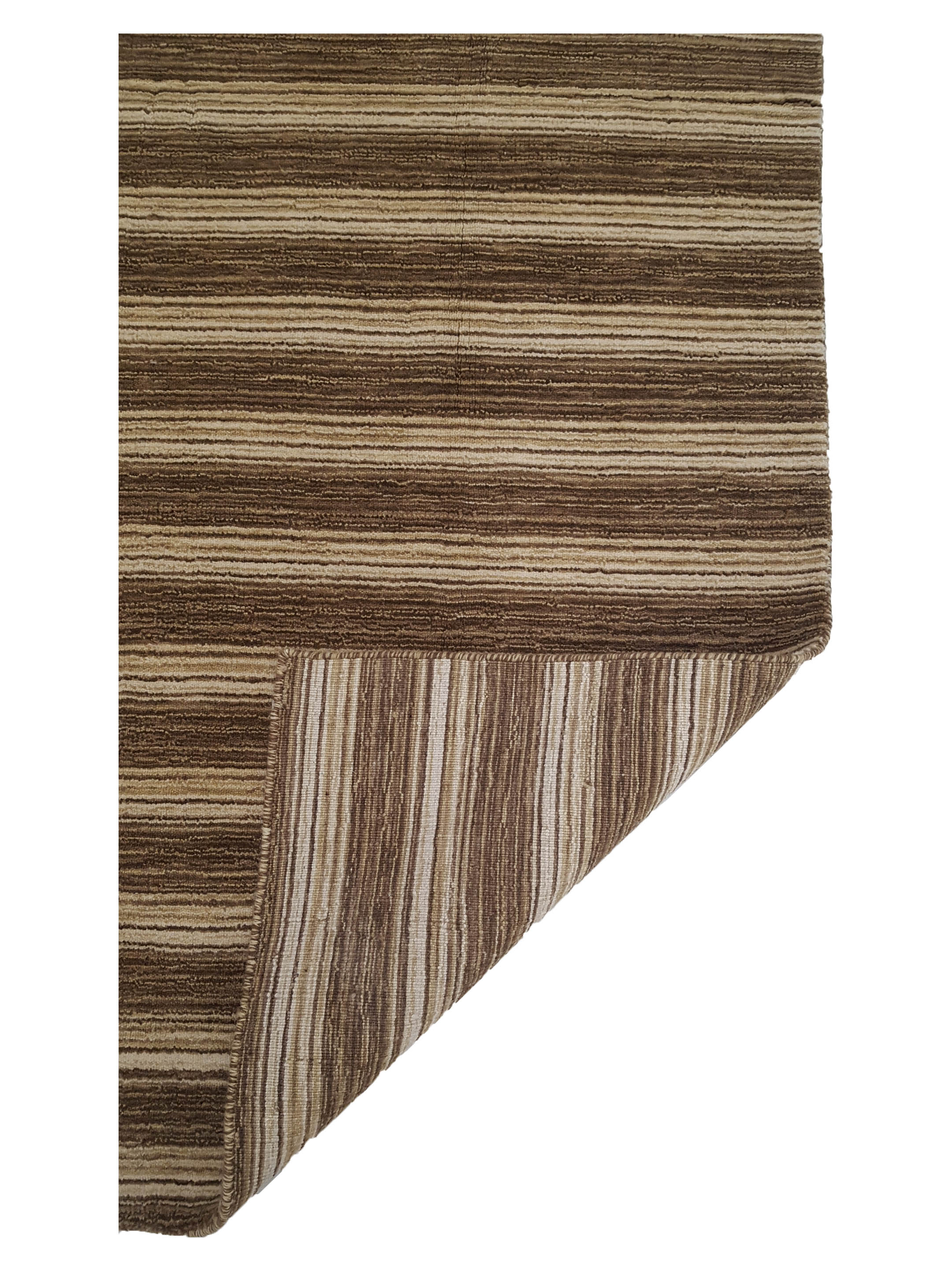 Kathmandu Hand Knotted Beige 5x8 - Image 2 of 2